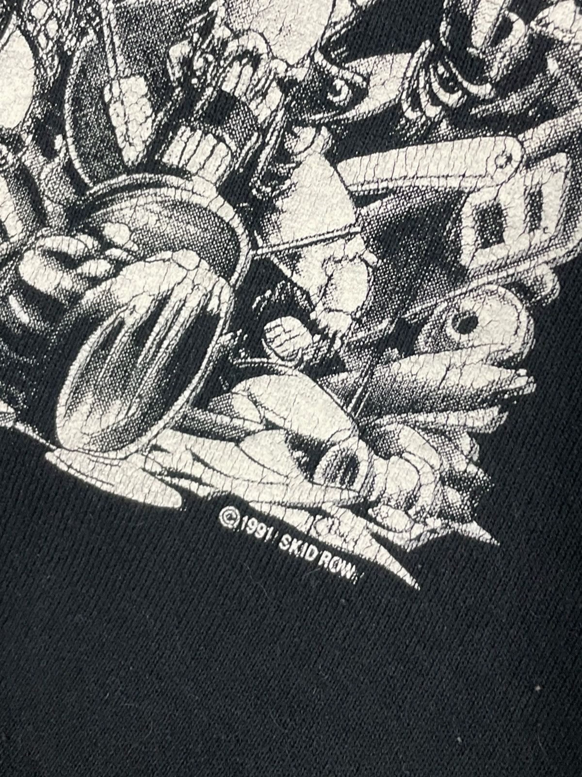 Band Tees × Vintage Skid Row vintage sweatshirt trash shirt tour shirt 90s Size US XL / EU 56 / 4 - 7 Thumbnail