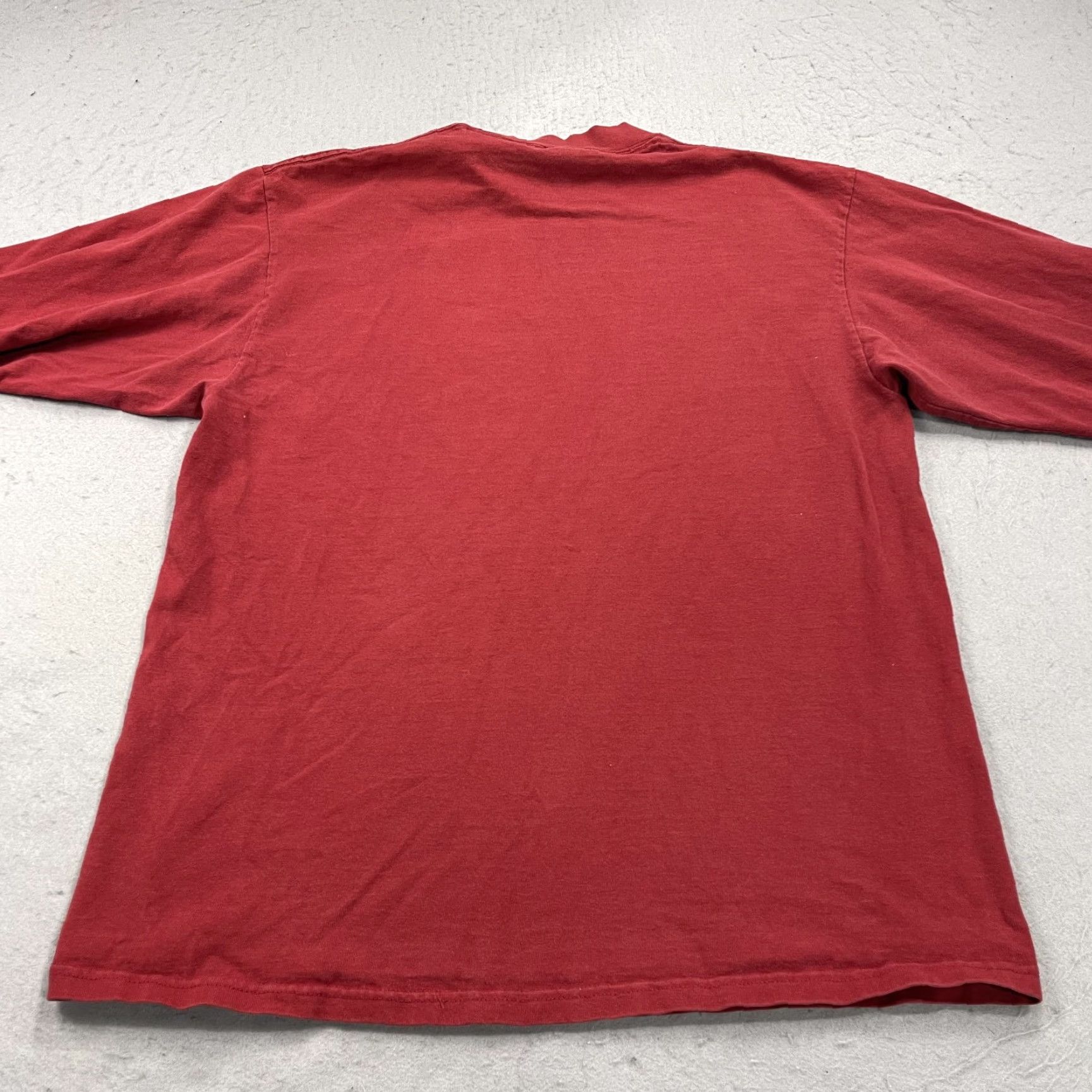 Nike VINTAGE Nike Shirt Mens Large Red Sunday Tiger Woods Golf Mock Neck Tee Logo 90s Size US L / EU 52-54 / 3 - 6 Thumbnail