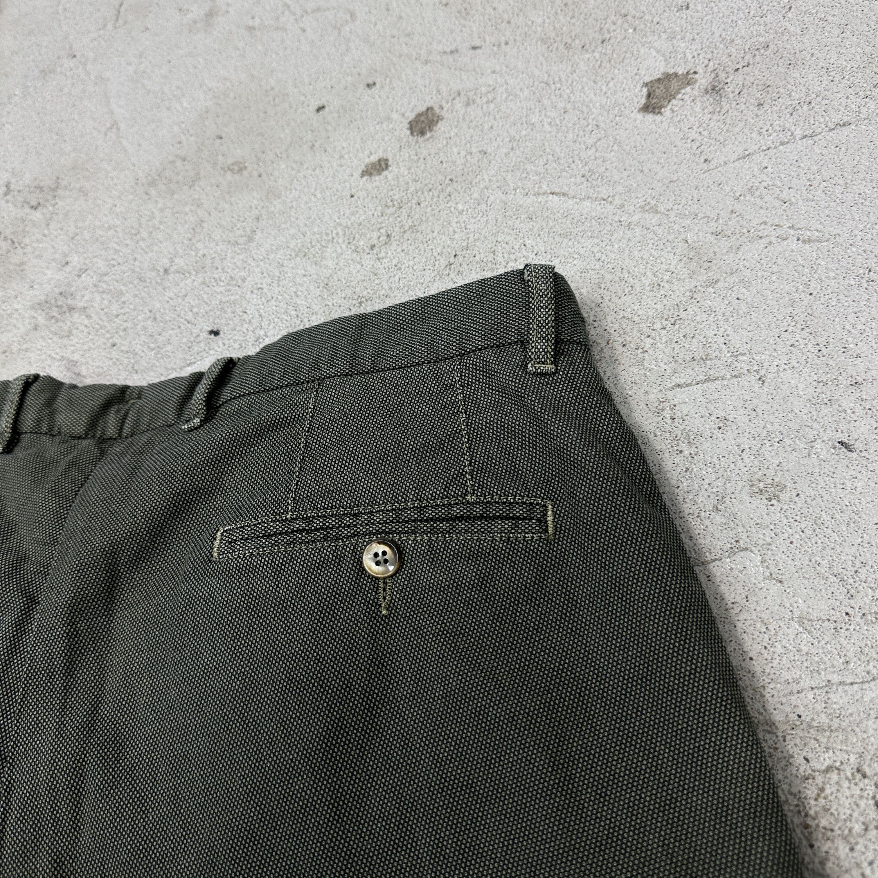Vintage Vintage Straight LBM 1911 Italian Sartorial Pants 00s Size US 35 - 7 Thumbnail