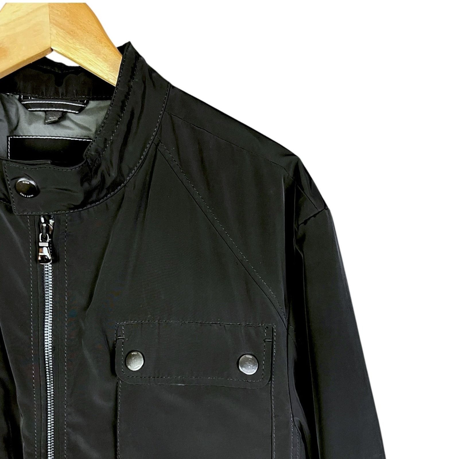 Hugo Boss Men's Boss by Hugo Boss Black Nylon Jacket Large $349 Retail Size US L / EU 52-54 / 3 - 4 Thumbnail
