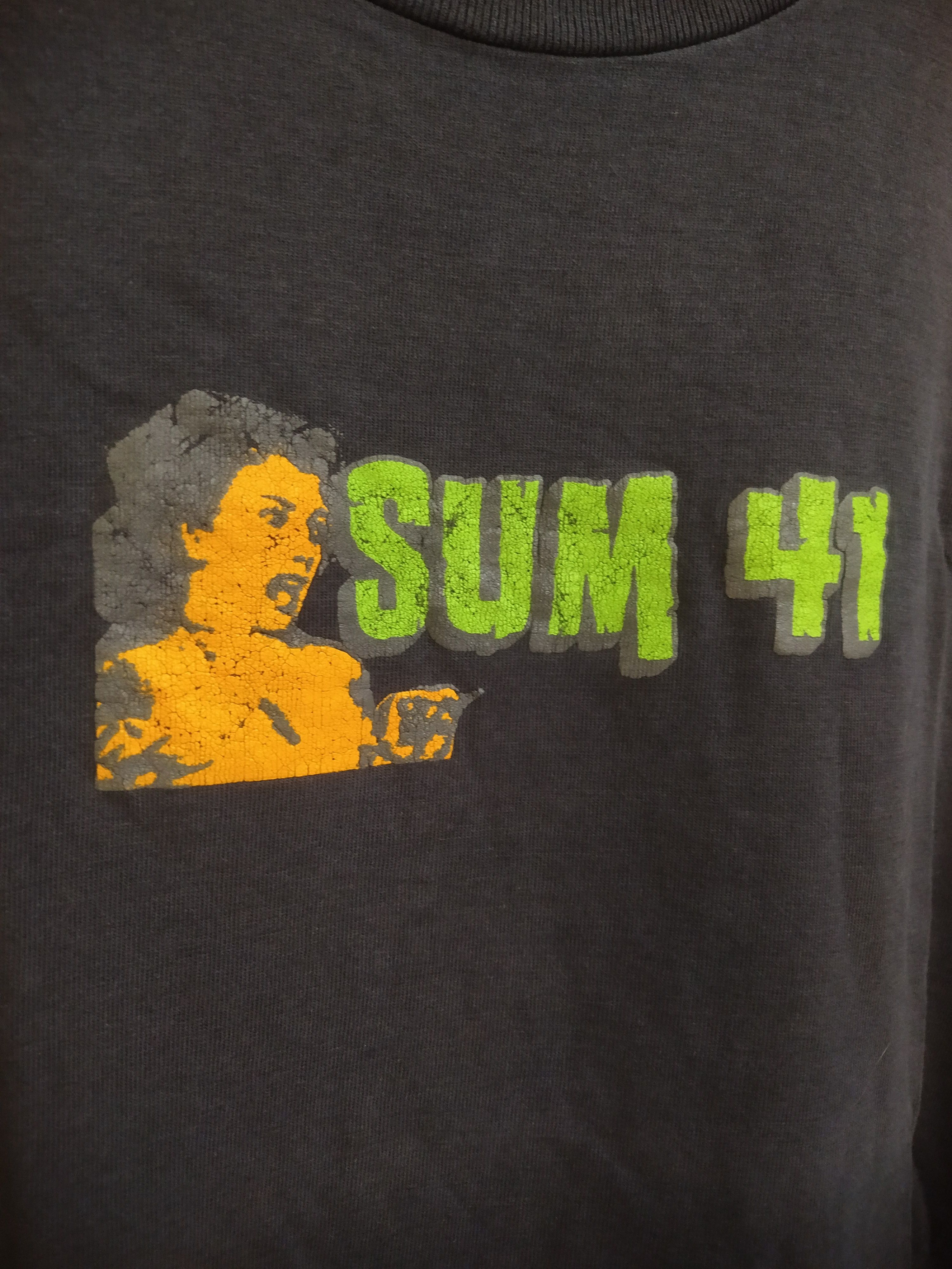 Band Tees Sum41 Band Tour 2003 Vintage Simple Graphics Size US L / EU 52-54 / 3 - 2 Thumbnail