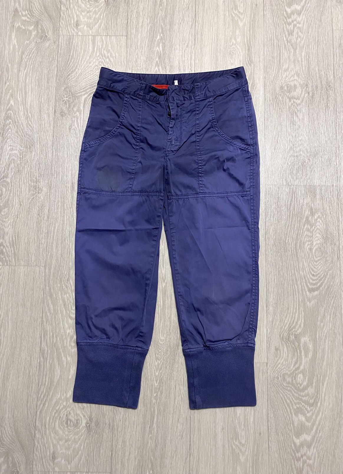 Moncler Grenoble Moncler Grenoble Garment Dyed Navy Trousers Pants Pantalone Size 27" / US 4 / IT 40 - 2 Thumbnail