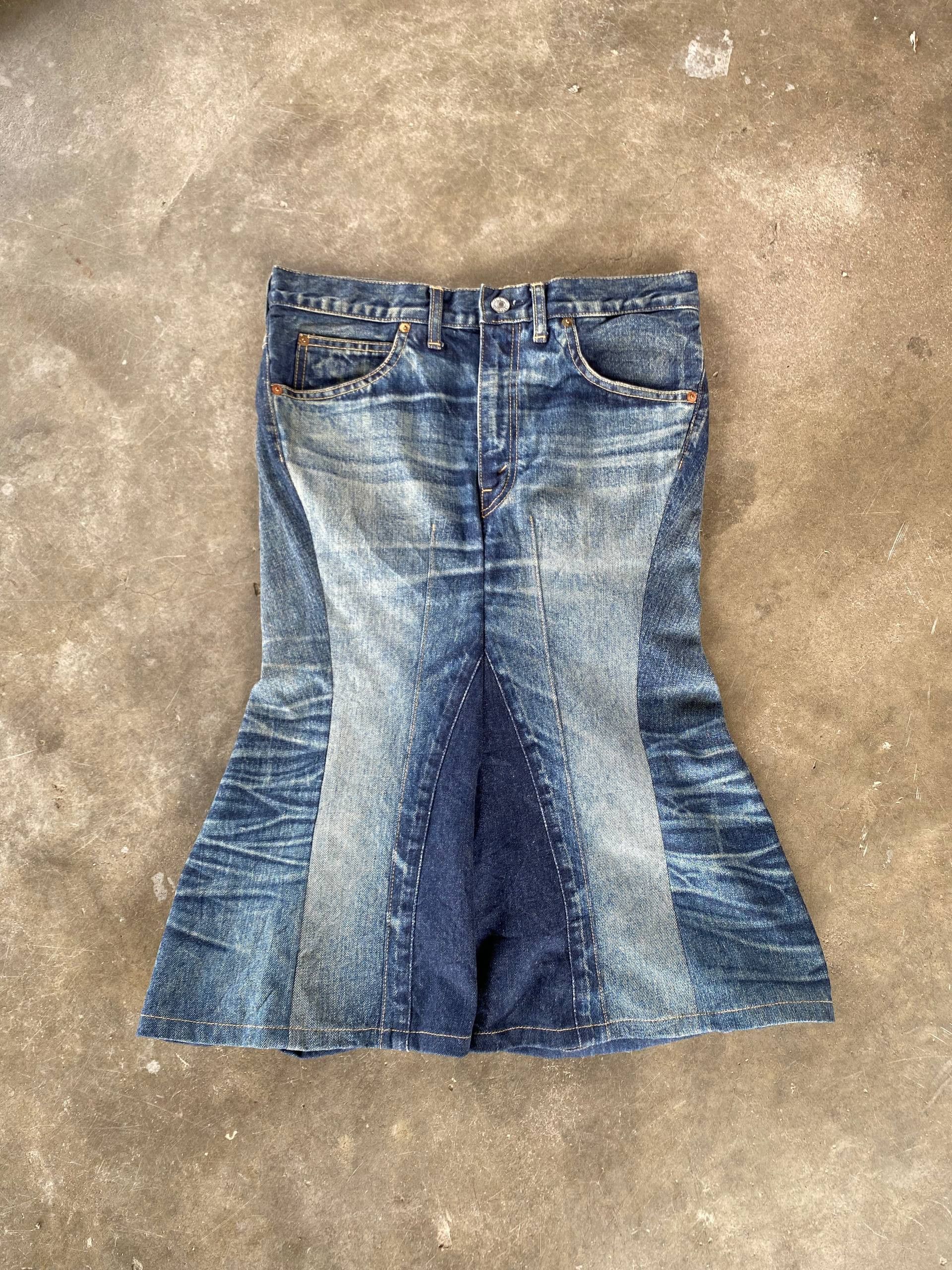 Junya Watanabe × Levi's Junya Watanabe Comme des Garcons x Levis Denim Pants Size 30" / US 8 / IT 44 - 1 Thumbnail