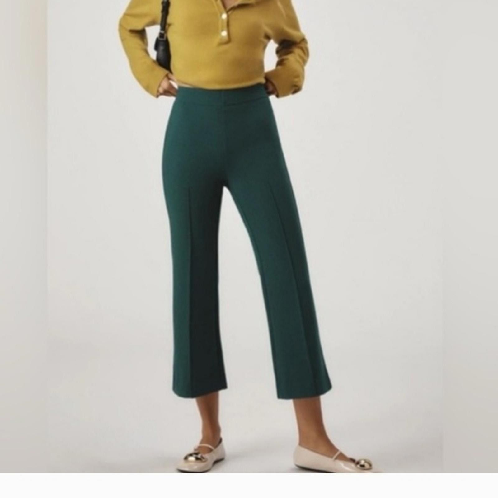 Anthropologie The Margot Kick-Flare Crop Pants by Maeve