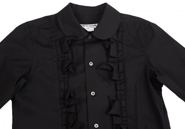 Comme des Garcons Comme Des Garcons Black lace shirt Size XS / US 0-2 / IT 36-38 - 4 Thumbnail