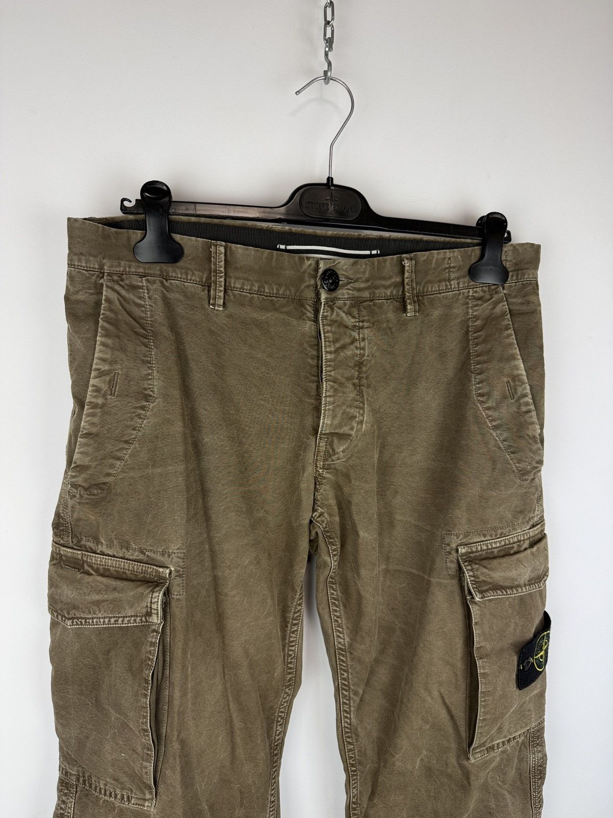 Stone Island Brown Stone Island cargo trousers Size US 32 / EU 48 - 3 Thumbnail