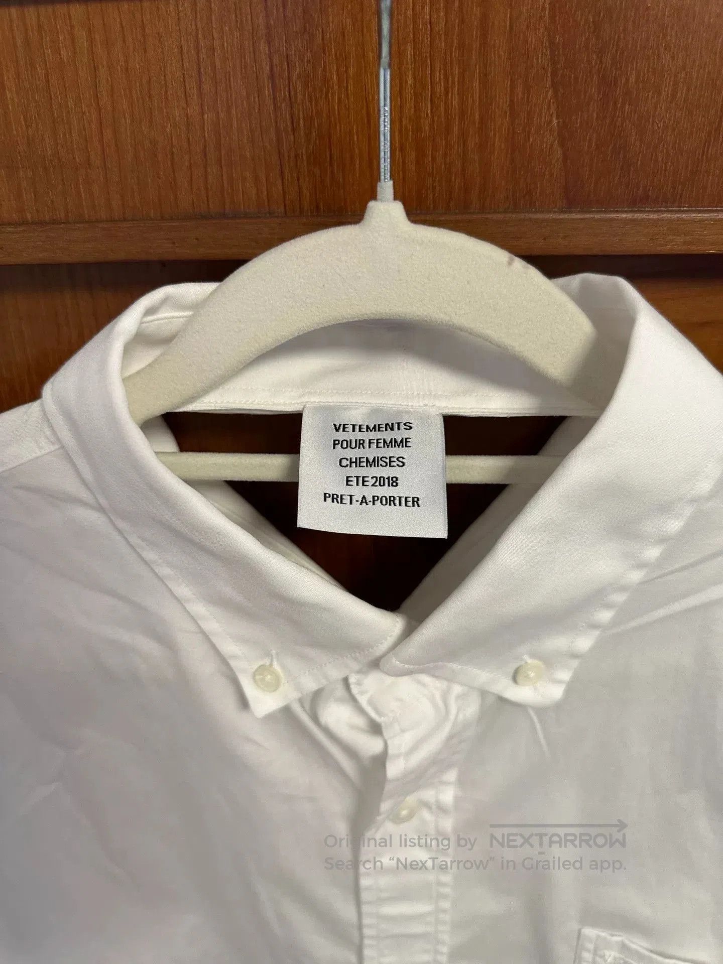 Vetements Vetements 2018 SS Reversible Shirt. Size US M / EU 48-50 / 2 - 3 Thumbnail