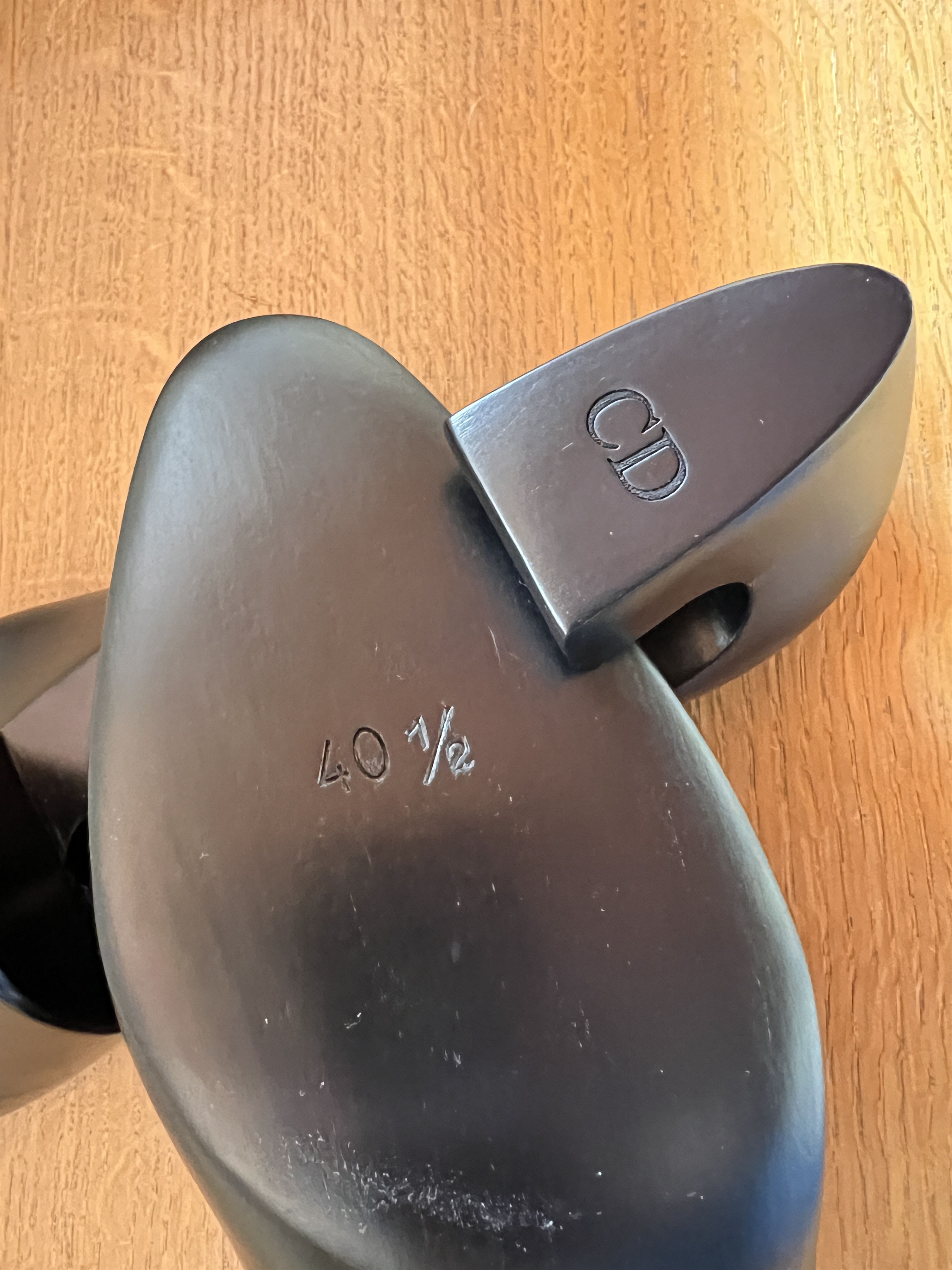 Dior × Hedi Slimane DIOR HOMME by HEDI SLIMANE SHOE TREES 40.5 UNRELEASED Size US 7.5 / EU 40-41 - 5 Thumbnail