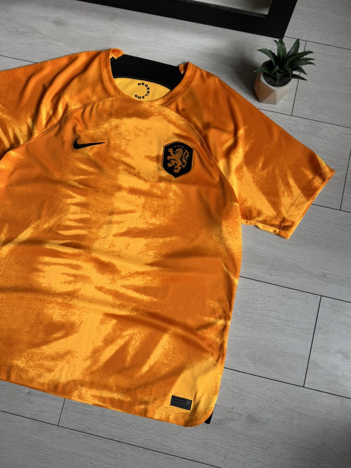 Nike Nike Nederland Blockcore Soccer Jersey Size US XL / EU 56 / 4 - 3 Thumbnail