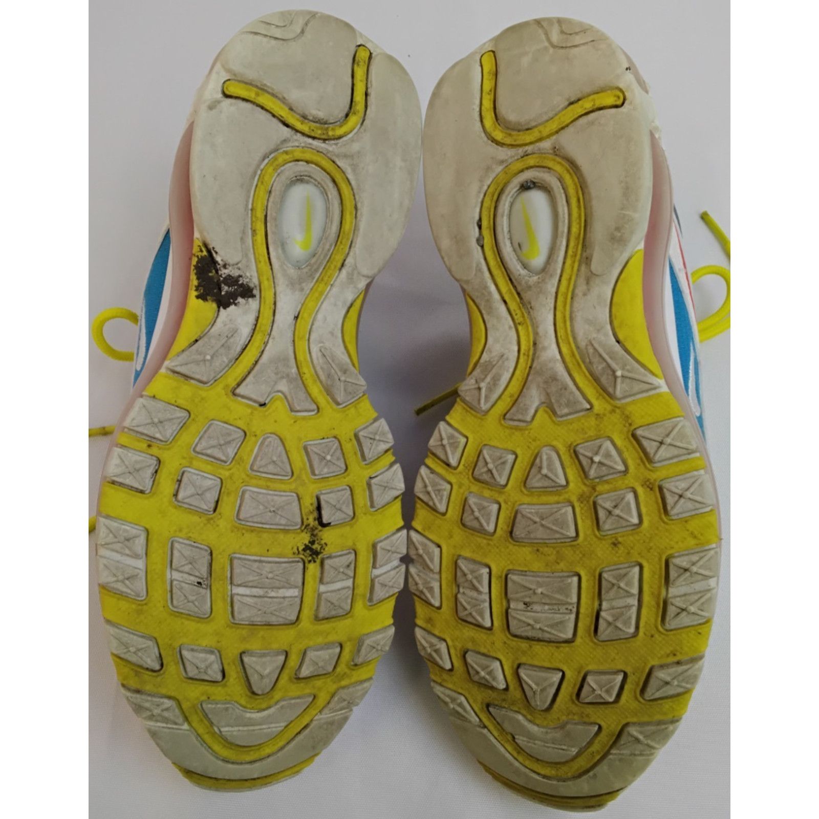 Nike Nike Air Max 97 Sneakers Youth Size 6 Blue/Orange White Size US 7 / IT 37 - 8 Thumbnail