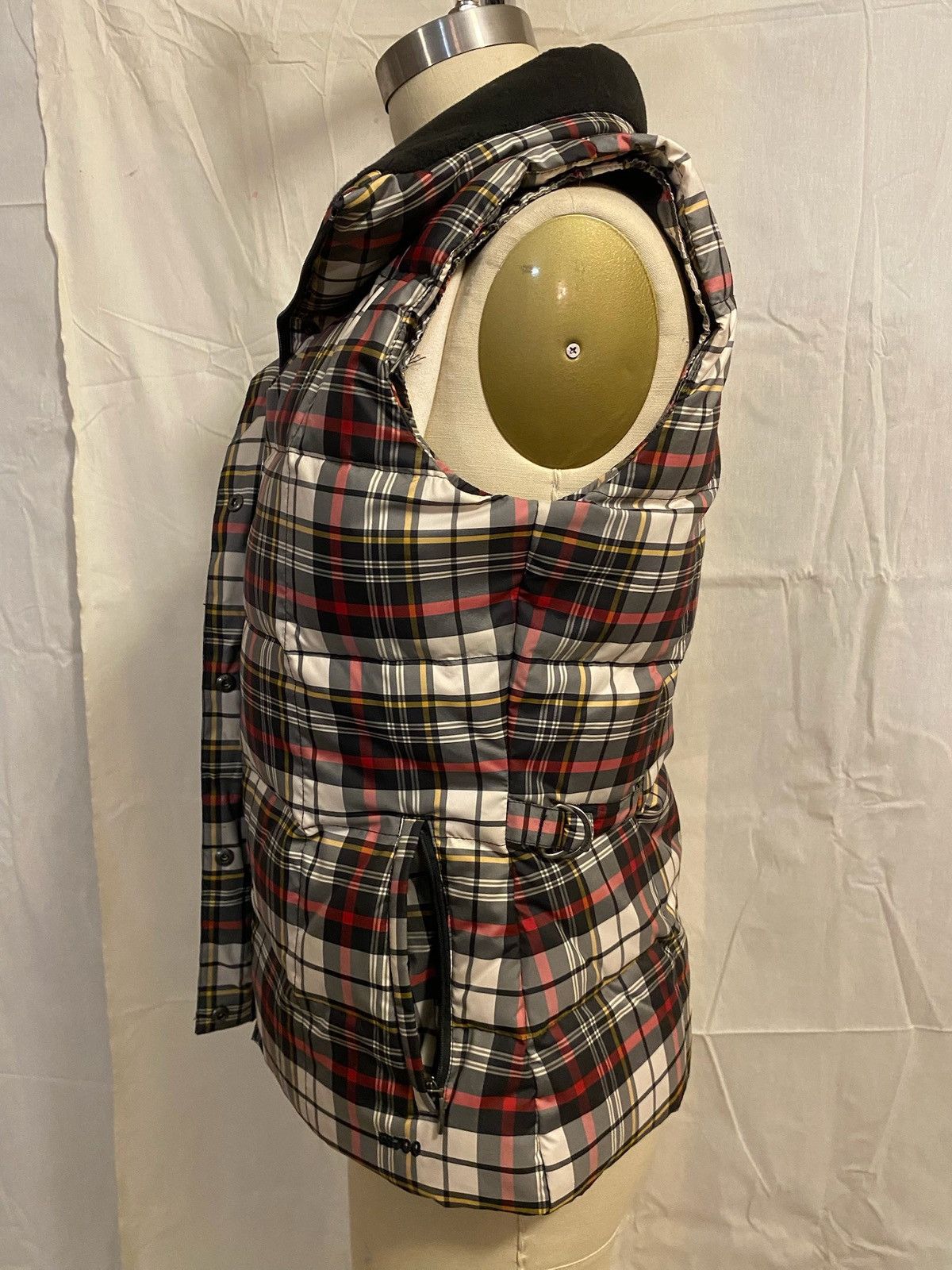 Eddie Bauer Eddie Bauer EB700 Down Vest Red/Black Plaid 700 Fill Size S / US 4 / IT 40 - 4 Thumbnail