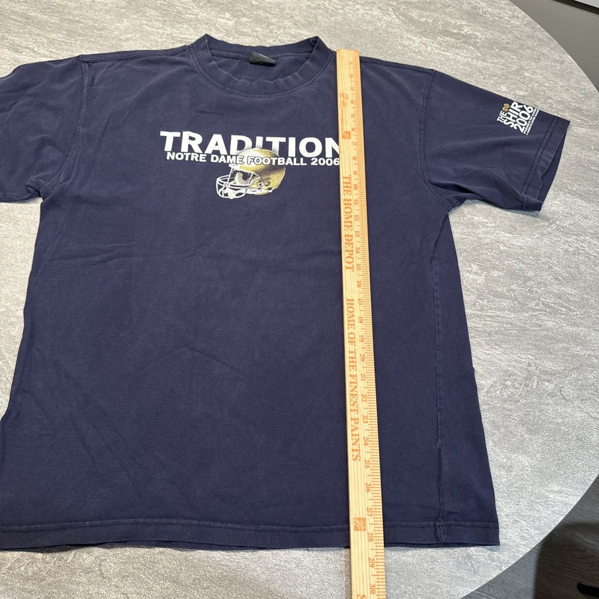 Pro Edge × Vintage Vintage Notre Dame Fighting Irish 2006 The Shirt Pro Edge Size US L / EU 52-54 / 3 - 6 Thumbnail