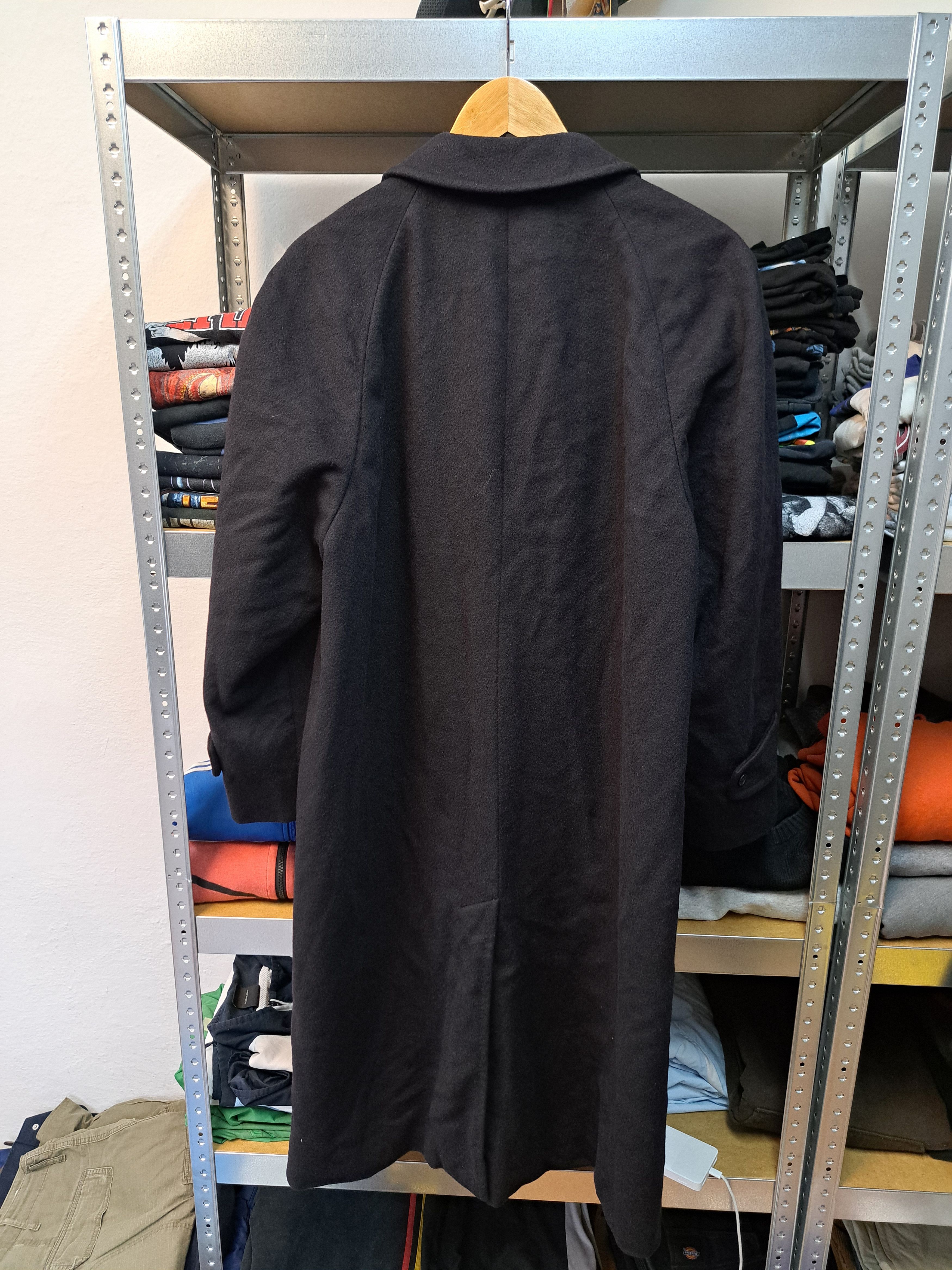 Aquascutum Aquascutum 100% Cashmere Long Navy Winter Coat Size US L / EU 52-54 / 3 - 3 Thumbnail