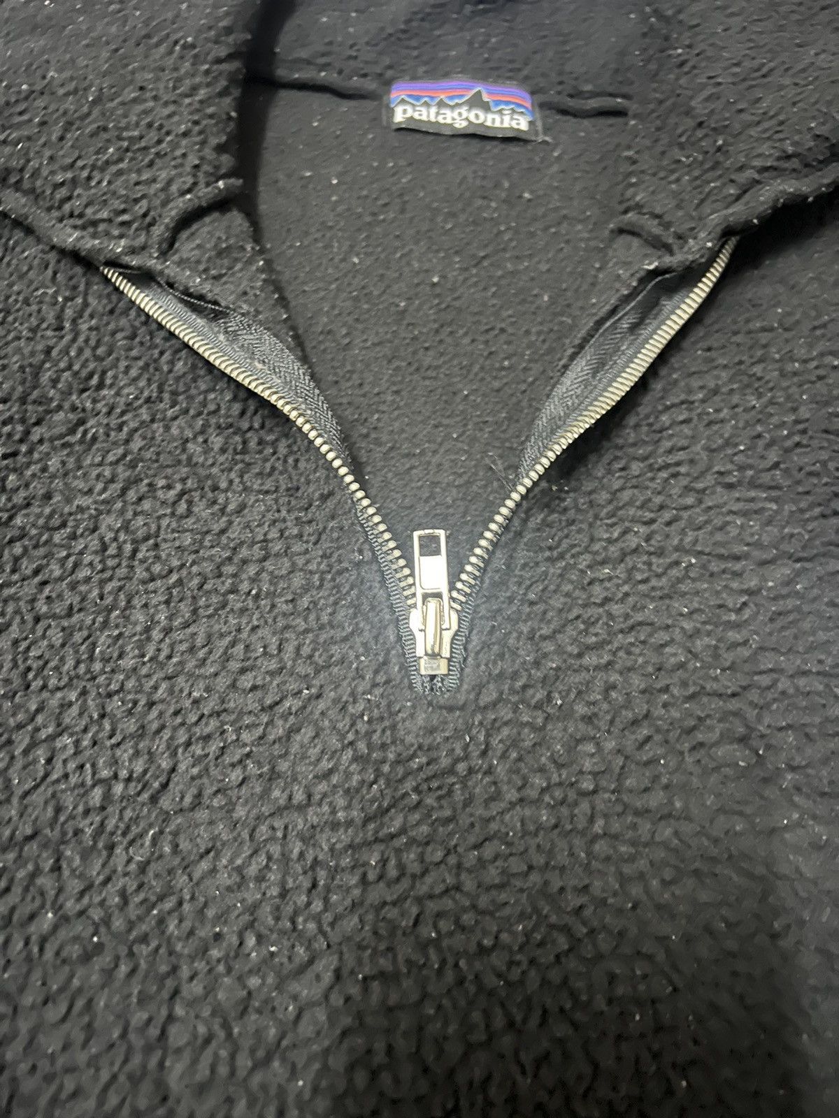 Patagonia × Vintage Patagonia - sweatshirt 1/4 zip fleece men Size US L / EU 52-54 / 3 - 5 Thumbnail