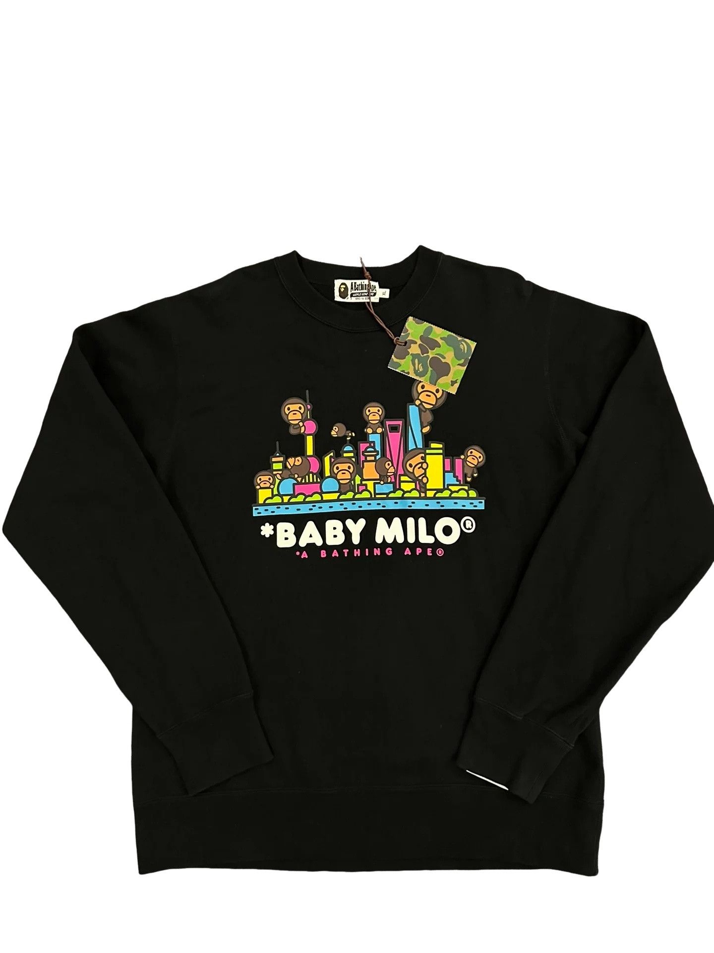 Bape BAPE Baby Milo Shanghai Crewneck Sweatshirt XL Size US XL / EU 56 / 4 - 1 Thumbnail