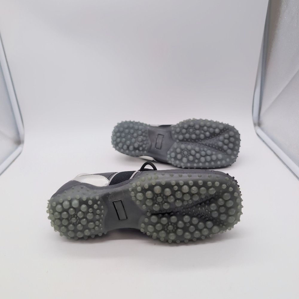 Other Soho Men's Black and Silver Athletic Shoes Spike Soles Sz 9 Size US 9.5 / EU 42-43 - 7 Thumbnail