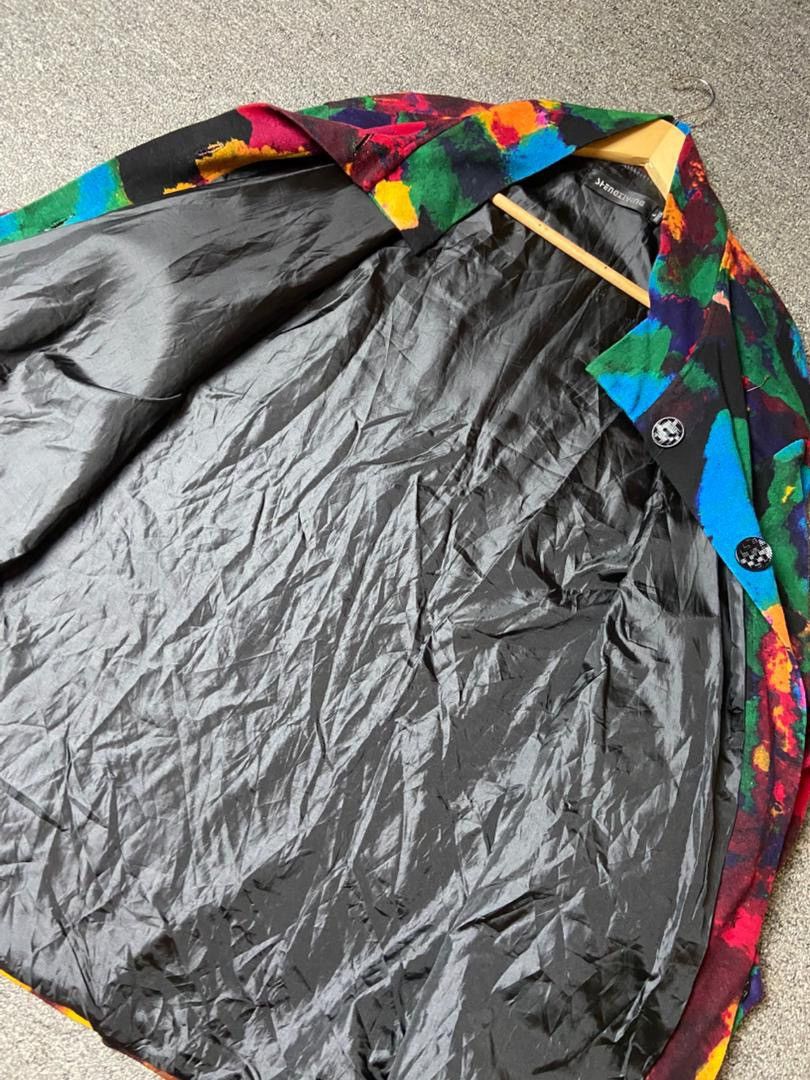 Japanese Brand Shengziying Vibrant Artsy Design Button Up Shirt (179) Size L / US 10 / IT 46 - 6 Thumbnail