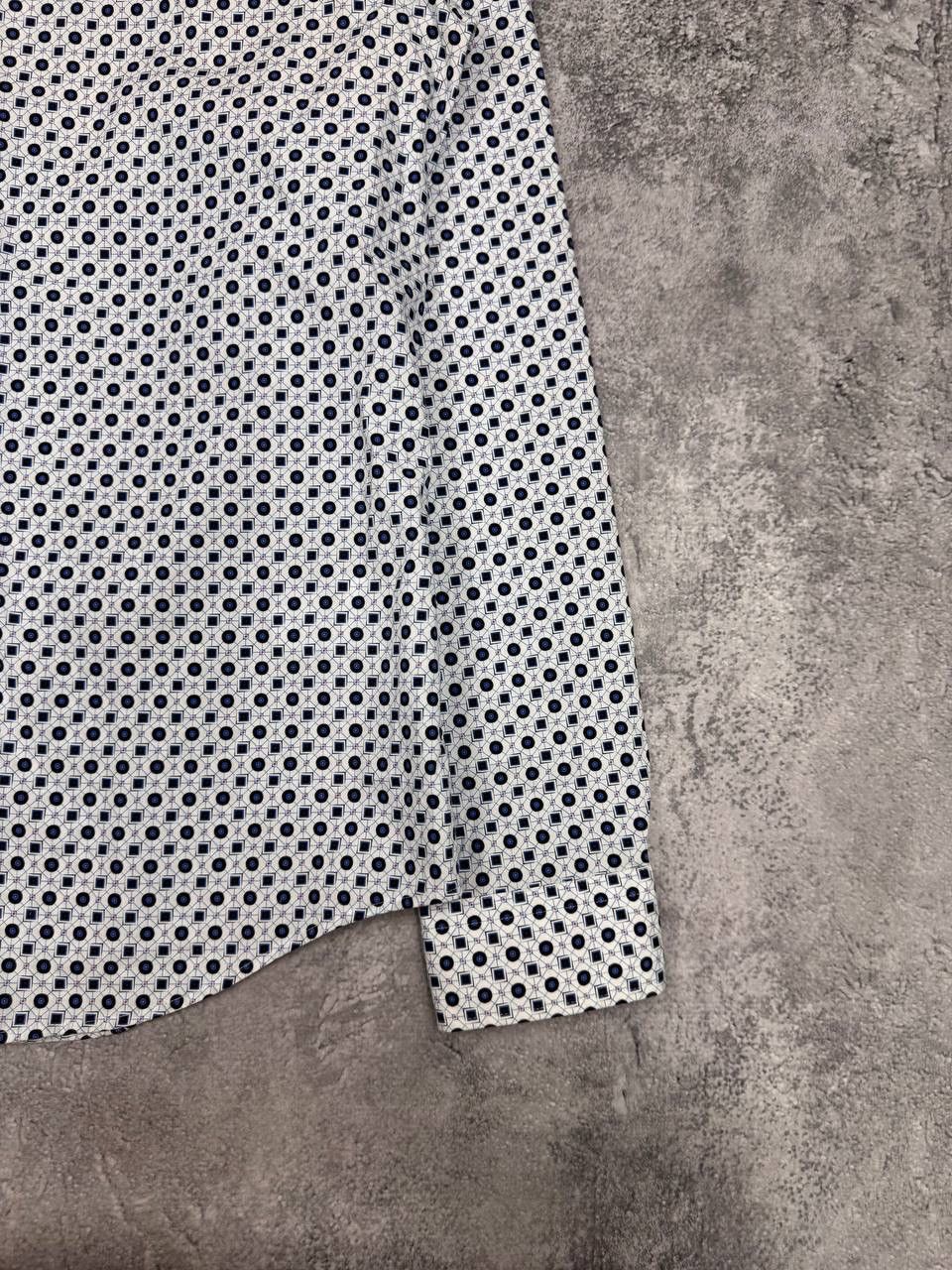 Reiss Reiss Men NWT Shirt Slim Fit Pattern White Size L Size US L / EU 52-54 / 3 - 6 Thumbnail
