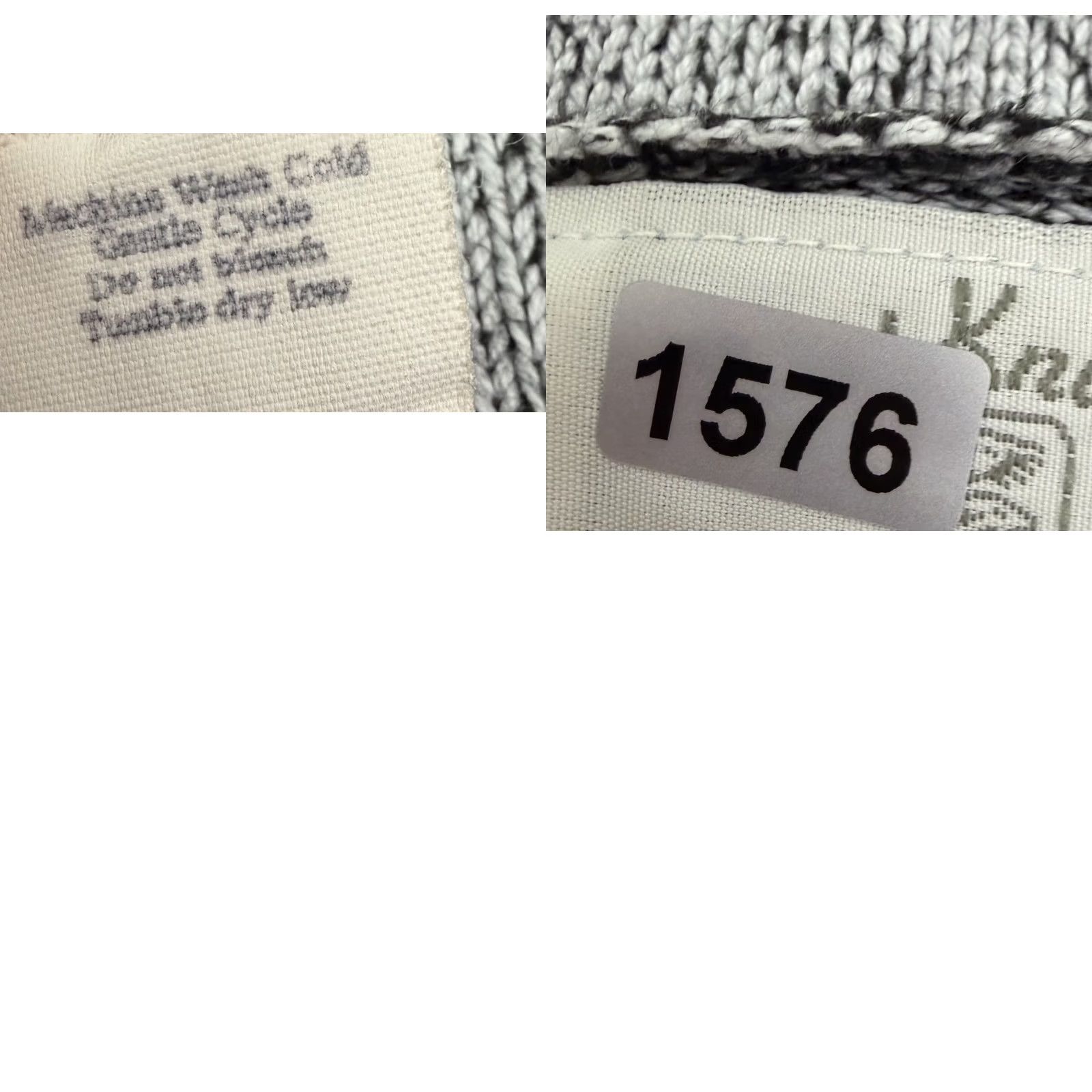 Vintage VINTAGE United Knitwear Sweater Shirt Womens Medium White 80s 90s Grunge Retro Pullover Size M / US 6-8 / IT 42-44 - 9 Thumbnail