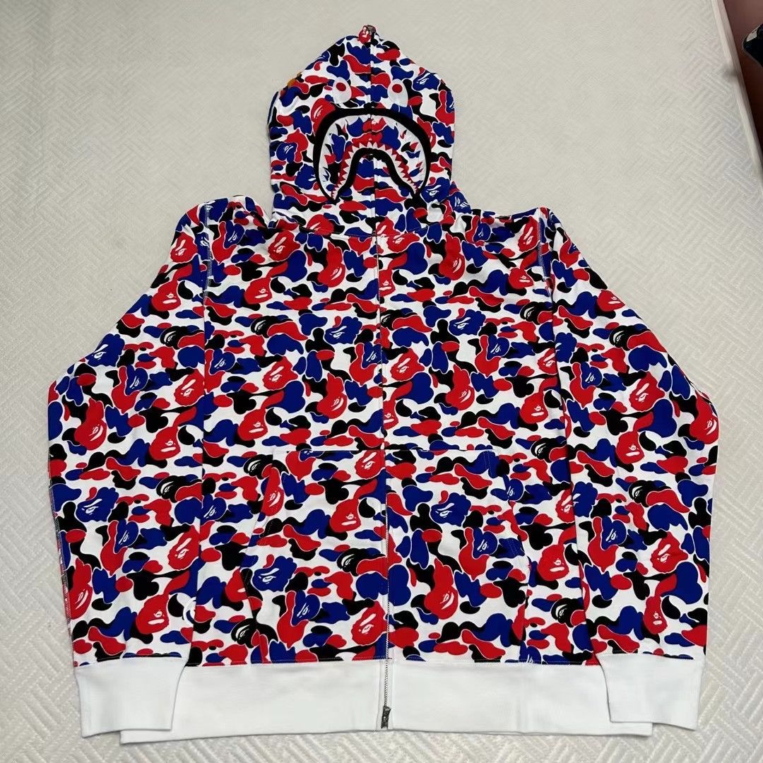 Bape BAPE LIMITED SHARK FULL ZIP HOODIE Size US XXL / EU 58 / 5 - 1 Thumbnail