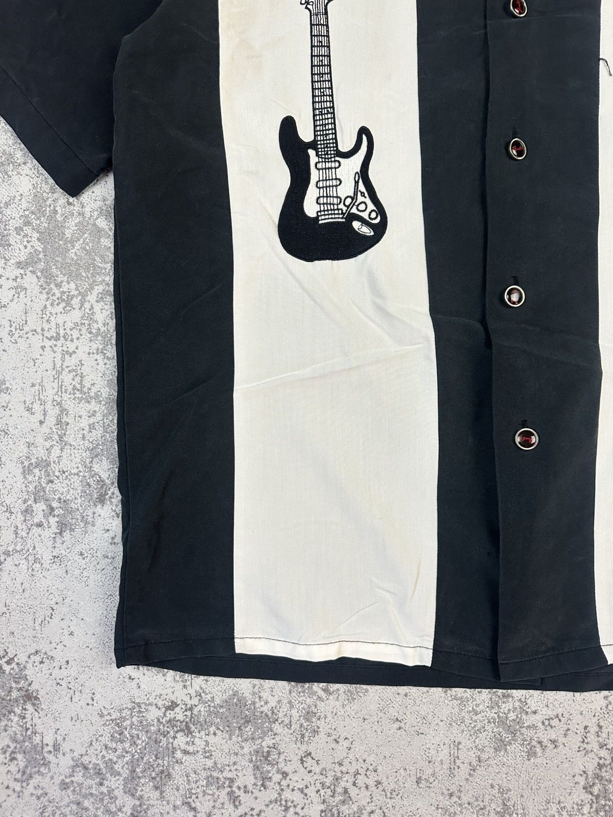 Fender Vintage Shirt Fender Guitar Bowling Rockabilly Vibe Size US M / EU 48-50 / 2 - 7 Thumbnail