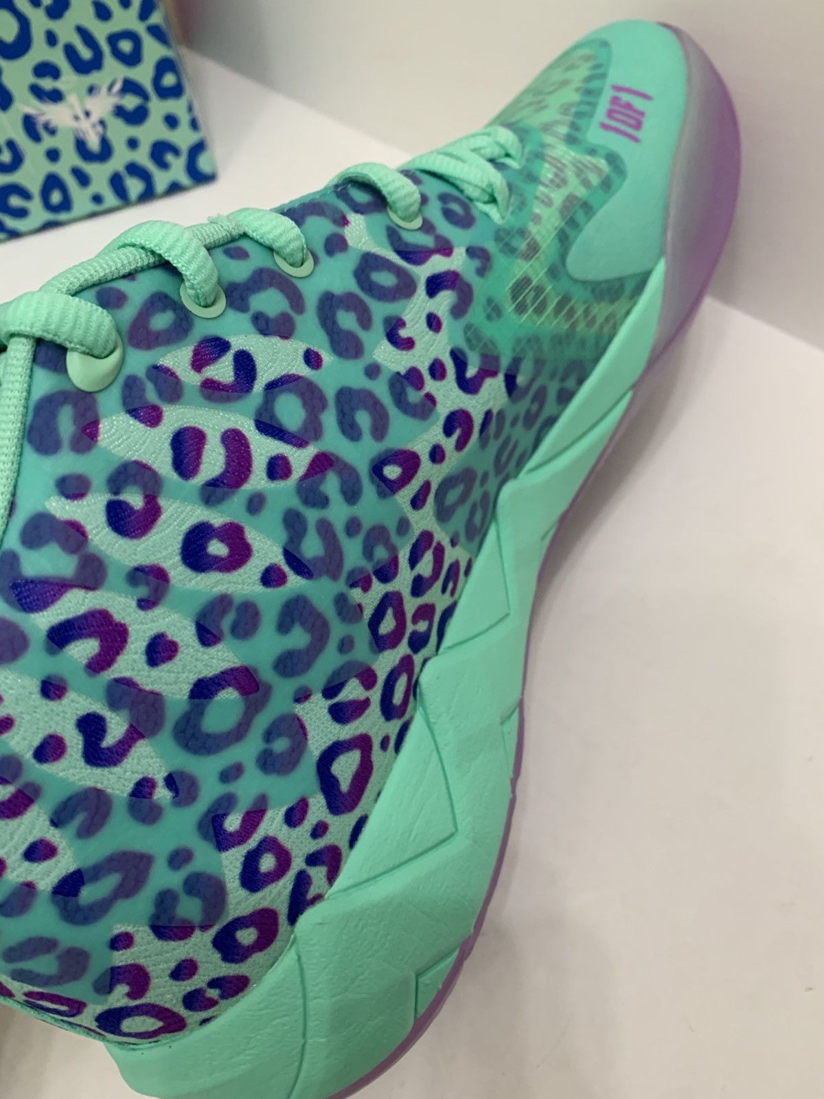 Puma PUMA X LAMELO BALL MB.1 ALIEN SAFARI Size US 12 / EU 45 - 7 Thumbnail