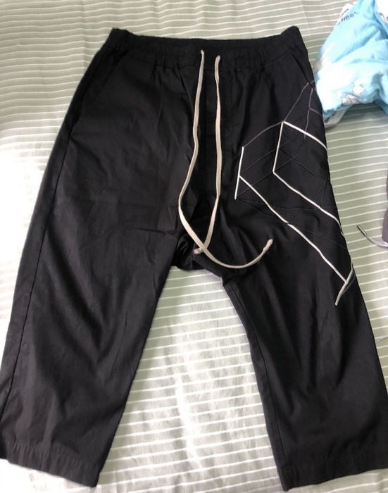 Rick Owens Rick Owens 19 geometric capri pants | Grailed