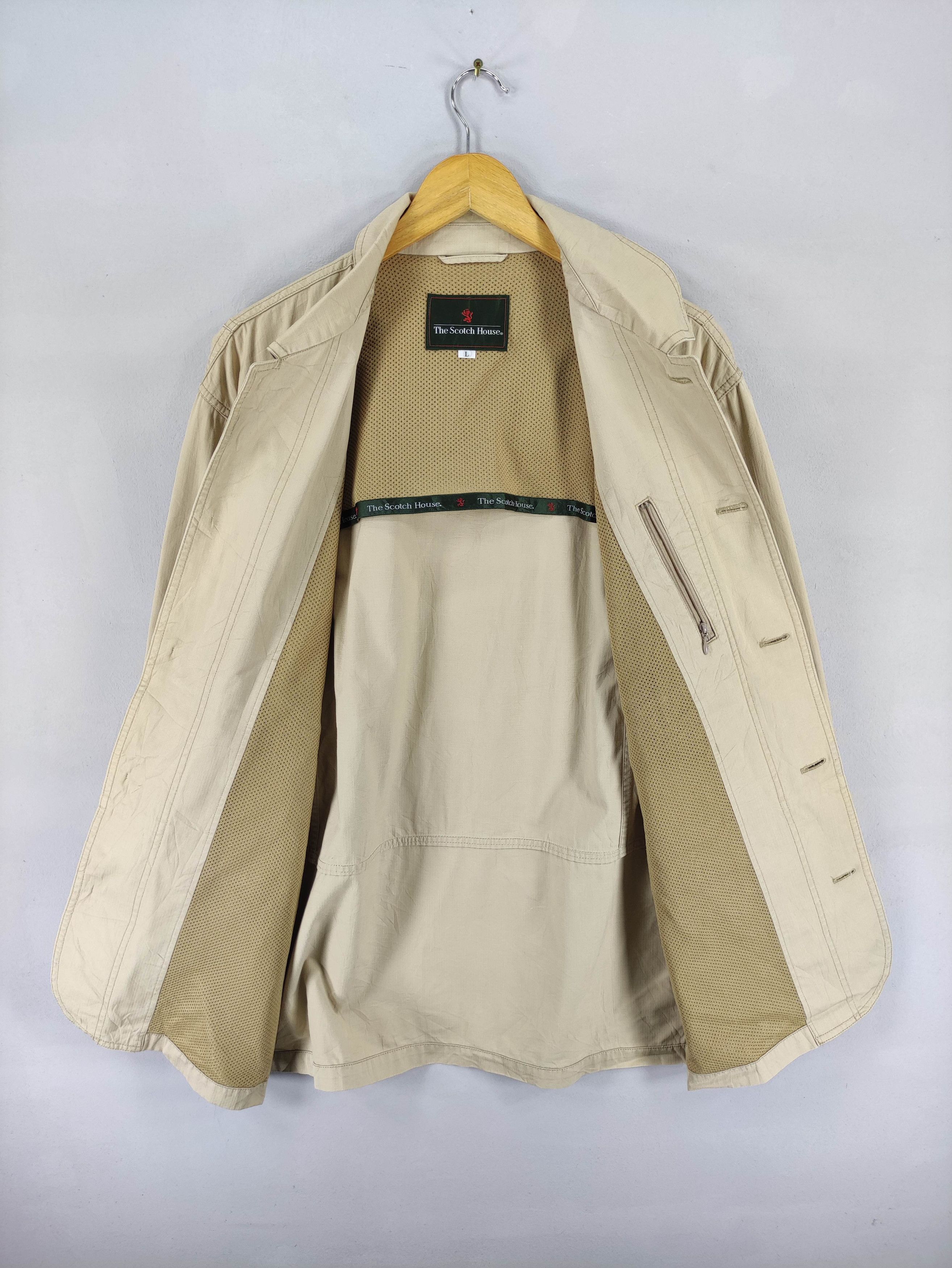 Japanese Brand Vintage The Scotch House Button Up Jacket Size US L / EU 52-54 / 3 - 3 Thumbnail