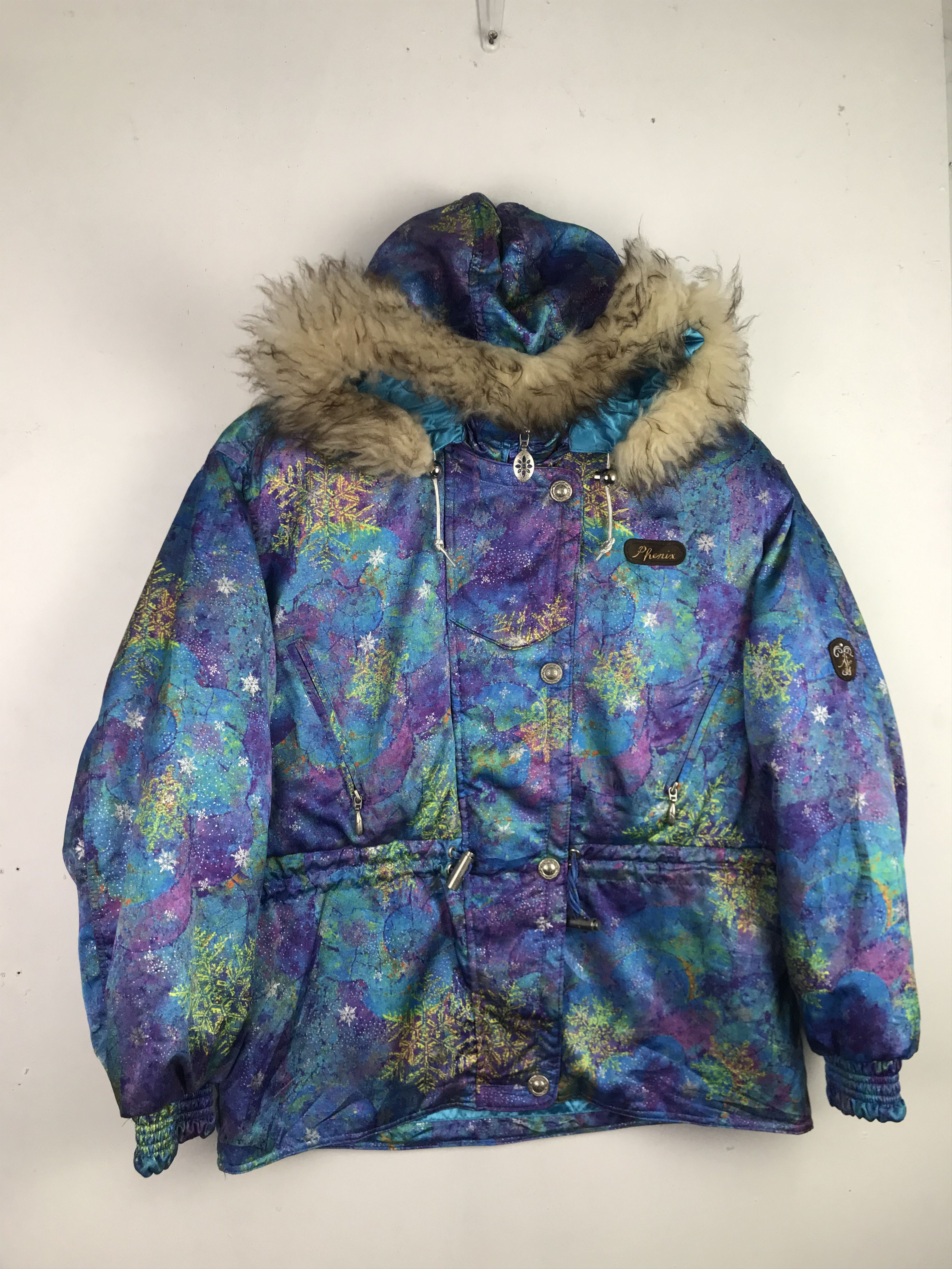Phenix Vintage Colourful Phenix Ski Mohair Jacket Size US L / EU 52-54 / 3 - 7 Thumbnail