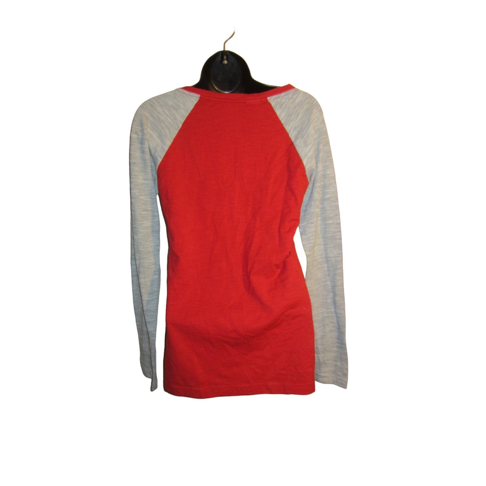 Adidas NBA Portland Trail Blazers Long Sleeve Tee Adidas Red Gray M Size M / US 6-8 / IT 42-44 - 6 Thumbnail