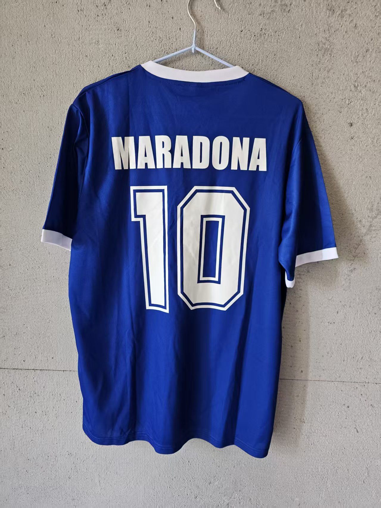 Other 1986 Argentina #10 Maradona Jersey Away Size US L / EU 52-54 / 3 - 2 Thumbnail