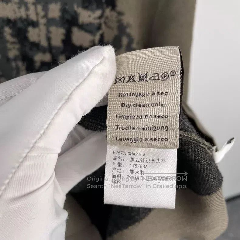Hermes Hermes Exclusive Round Neck Wool Blended Knit Sweater with Size US L / EU 52-54 / 3 - 8 Thumbnail