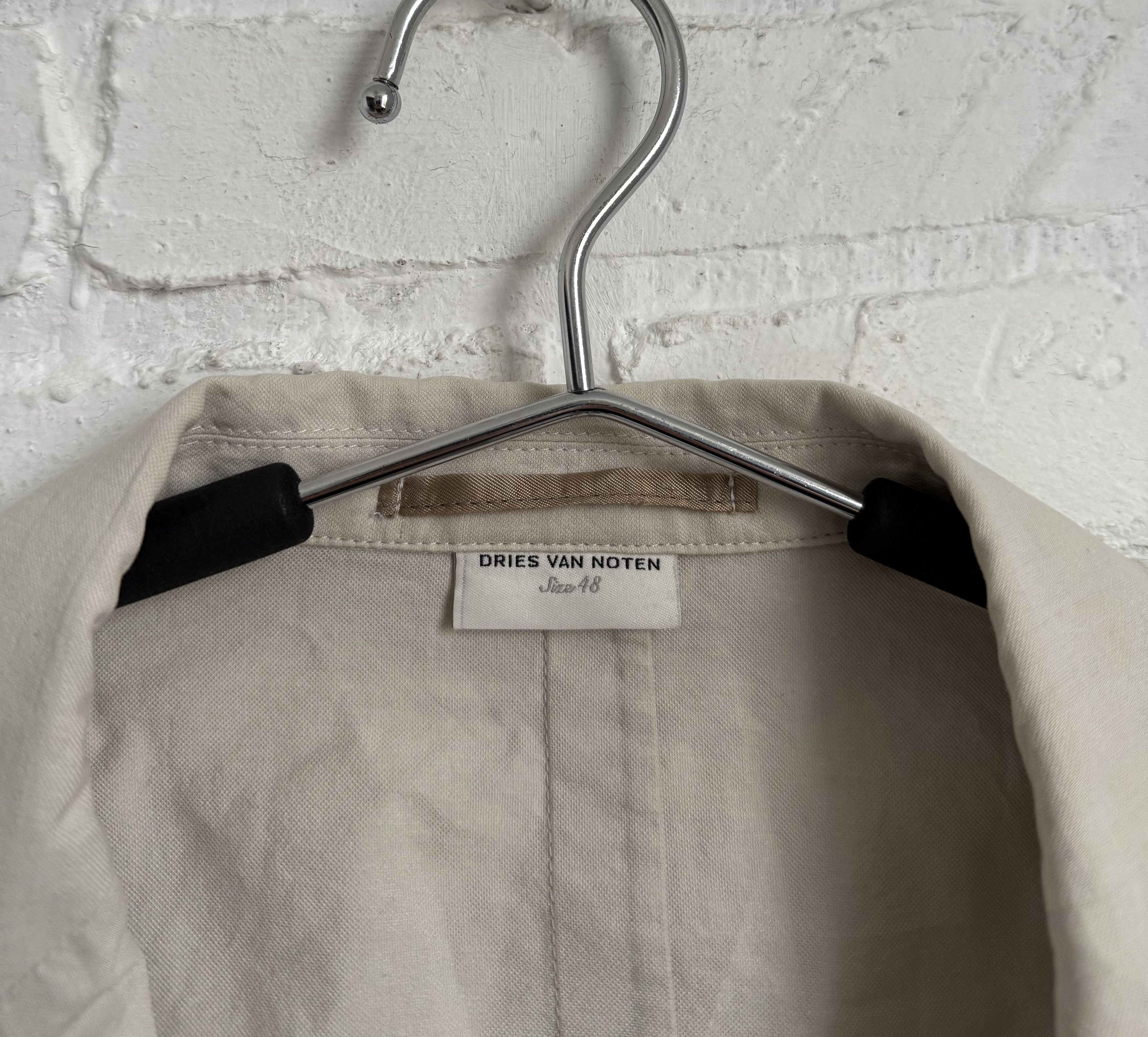 Dries Van Noten Dries Van Noten cotton linen blazer Size US M / EU 48-50 / 2 - 3 Thumbnail