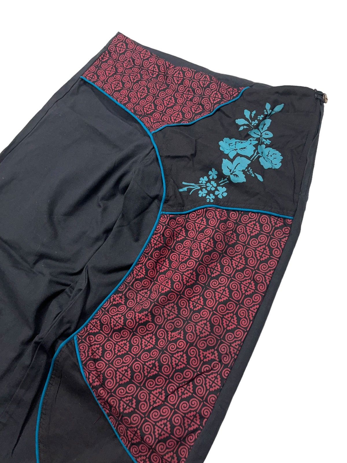 Japanese Brand × Vintage Vintage Nepal Parachute Fit Pants y2k Baggy Size US 34 / EU 50 - 5 Thumbnail