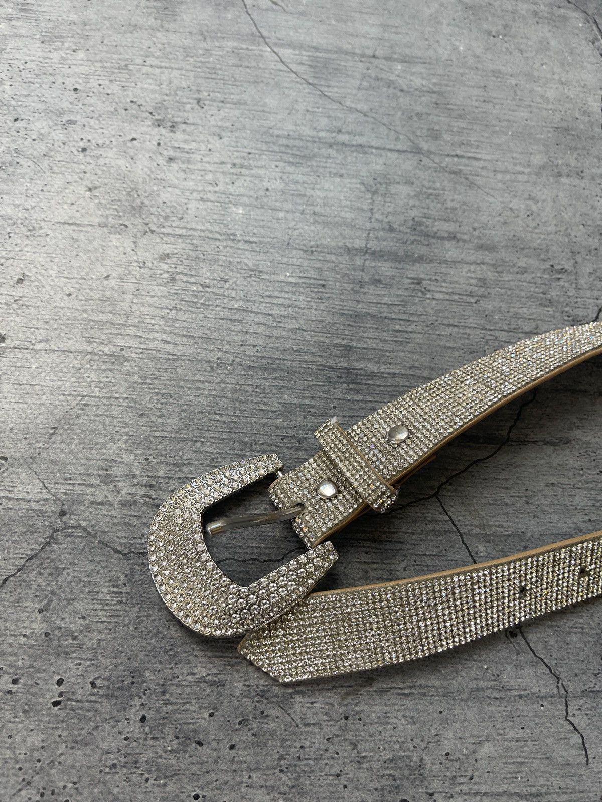 Designer Vintage Avant Garde Cross Ice Big Logo Y2K Belt Size ONE SIZE - 8 Thumbnail