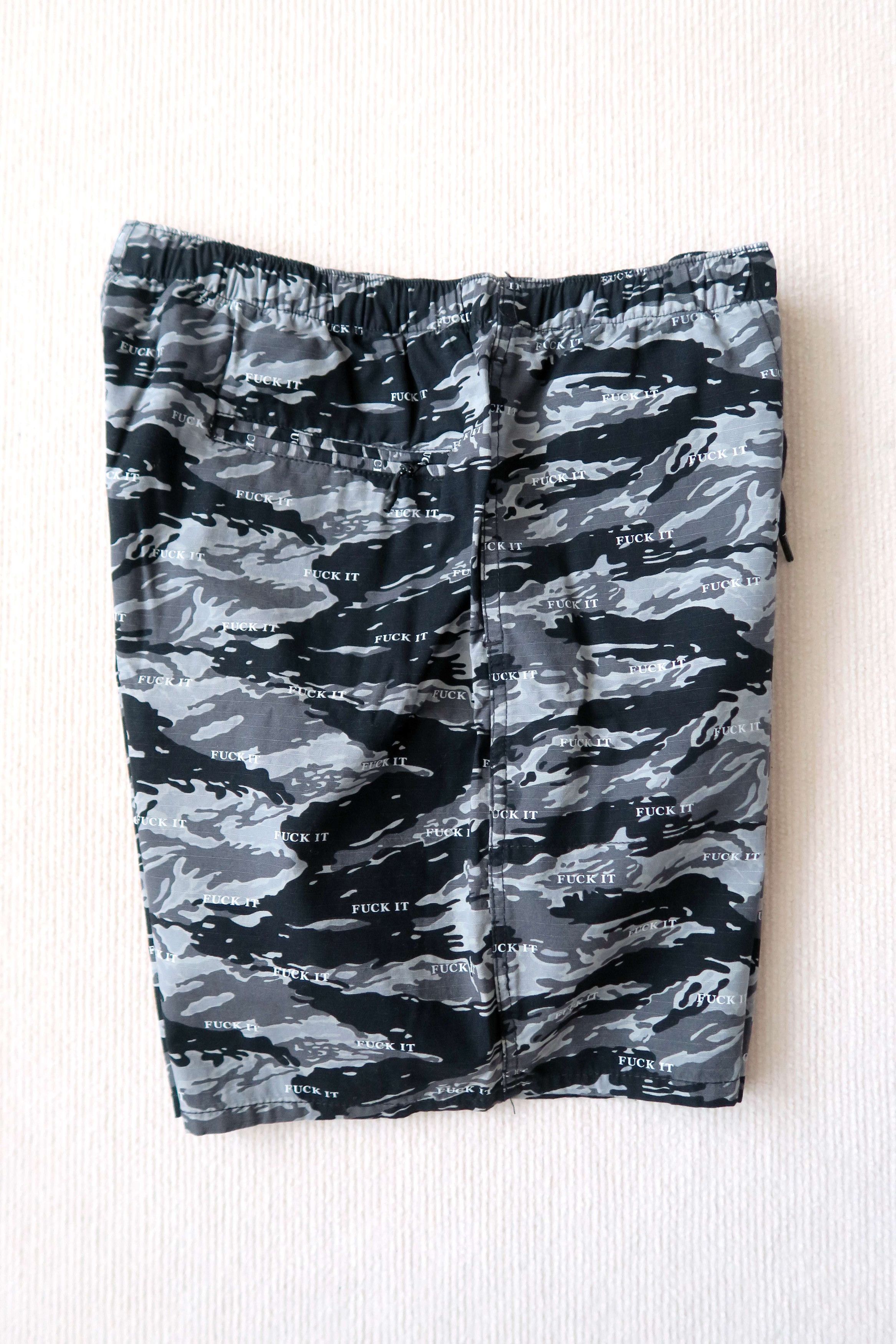Huf HUF “Fxxk It” Tiger Army Camo Easy Shorts Size US 32 / EU 48 - 7 Thumbnail