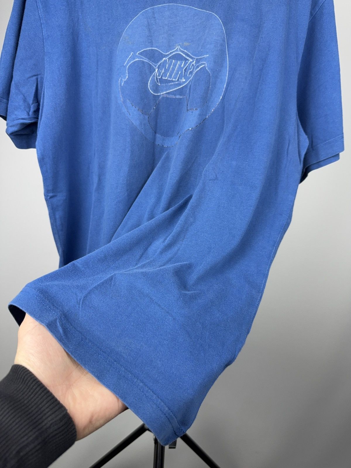 Nike Vintage 00s Y2K Nike Soccer Ball Logo Tee 2000s Turkey Made Size US L / EU 52-54 / 3 - 9 Thumbnail