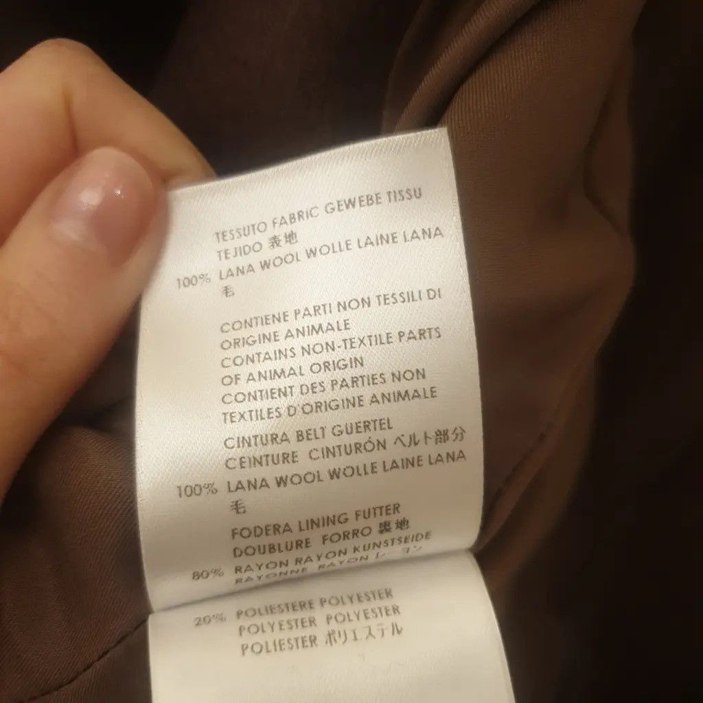 Gucci Wool trench coat Gucci original luxury streetwear item Size S / US 4 / IT 40 - 6 Thumbnail