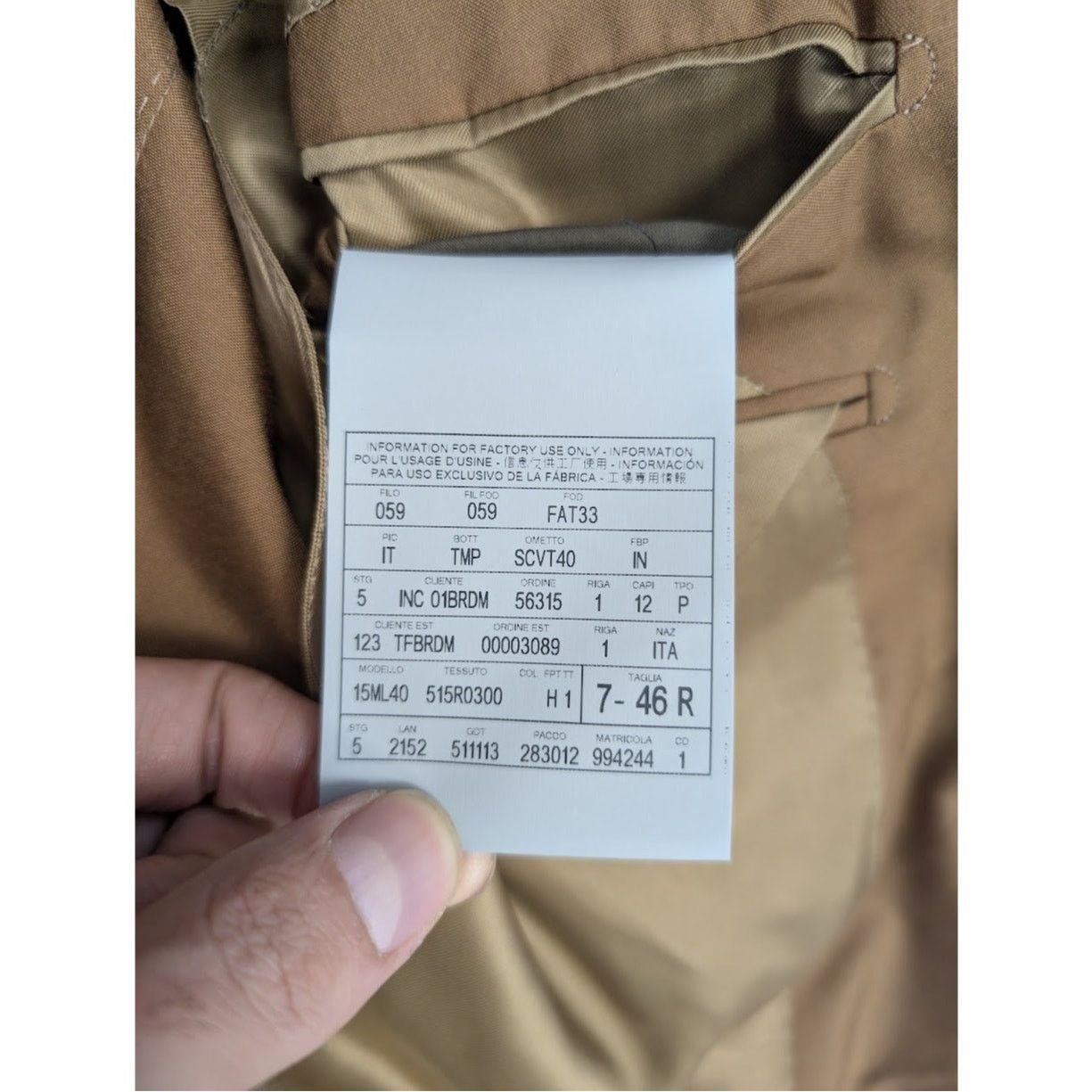 Tom Ford o1rshd1 Blazer Jacket in Brown Size US S / EU 44-46 / 1 - 21 Thumbnail