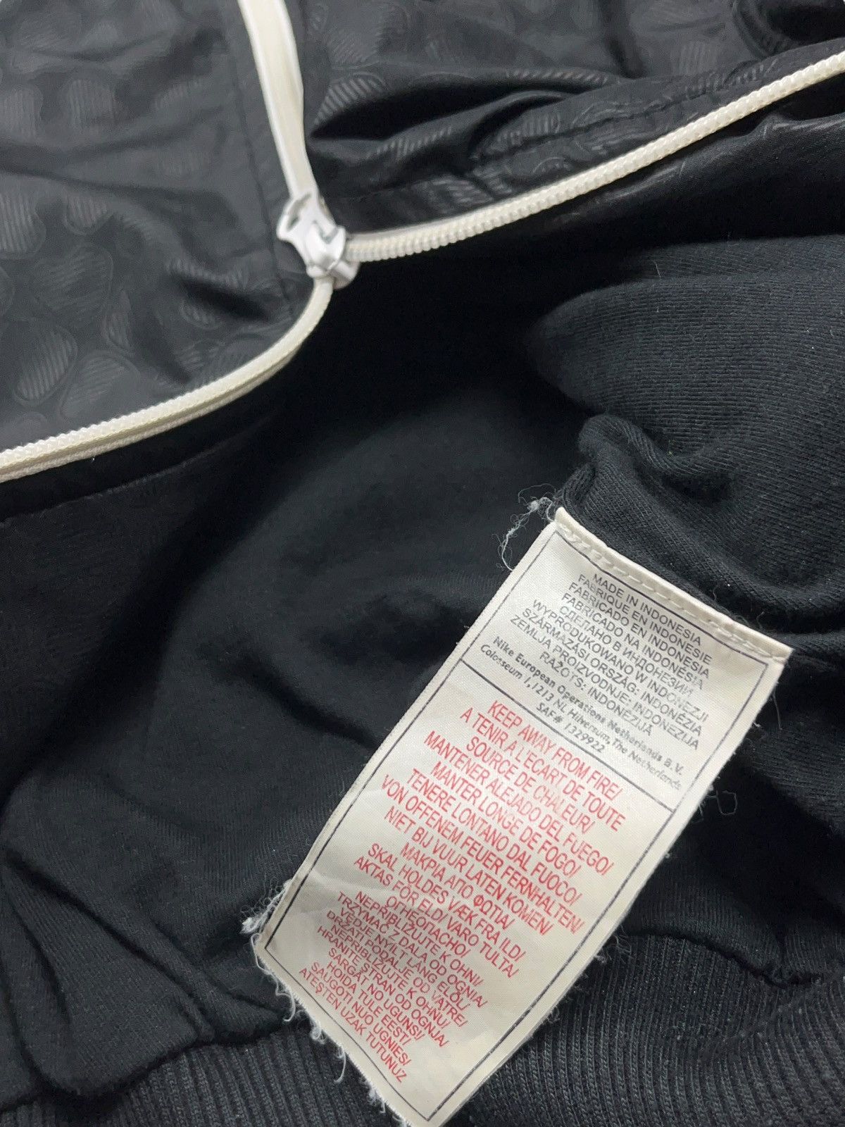 Nike × Vintage Vintage Nike Air Monogram Cropped Jacket y2k Size S / US 4 / IT 40 - 8 Thumbnail