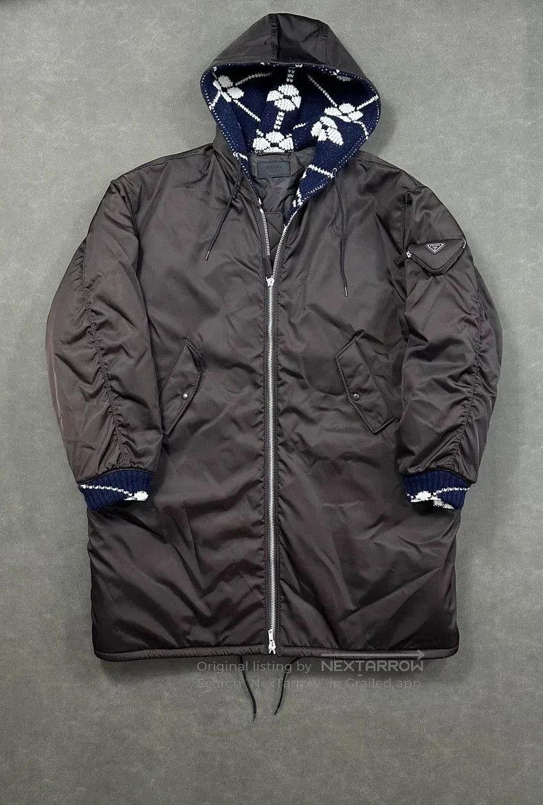 Prada Prada Raf Simons Long Bomber Coat. Size US M / EU 48-50 / 2 - 1 Thumbnail