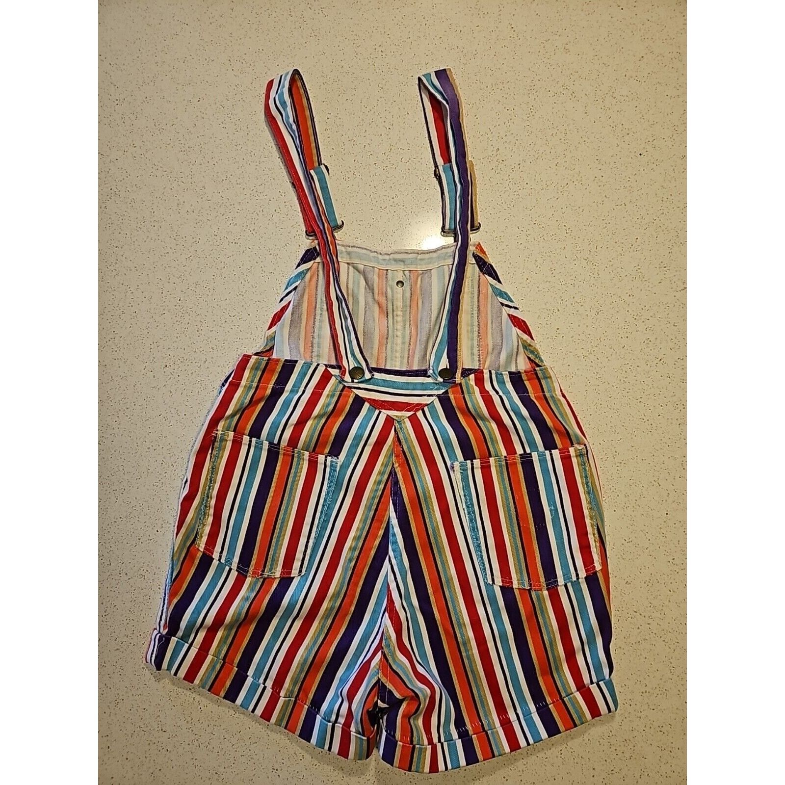 Vintage Sanforized Denim Overalls Shortalls Jumper Womens M Funky St Size 28" / US 6 / IT 42 - 5 Thumbnail