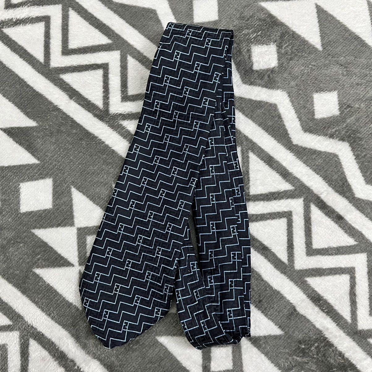 Fendi Fendi monogram ties Size ONE SIZE - 1 Thumbnail