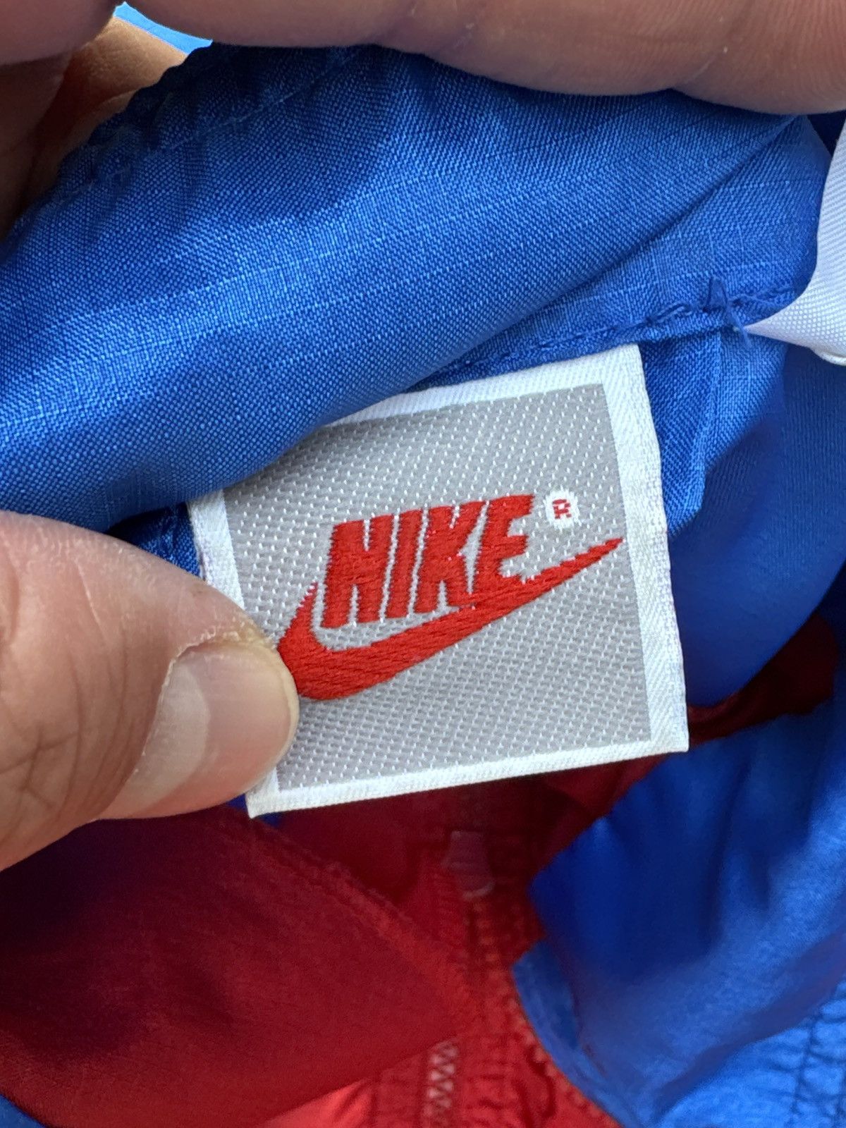 Nike VTG Nike Windbreaker Jacket Mens XL Black 90s Colorblock Size US XL / EU 56 / 4 - 8 Thumbnail