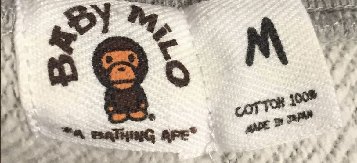 Bape Bape Baby Milo crew neck pullover sweatshirt Size US M / EU 48-50 / 2 - 3 Thumbnail