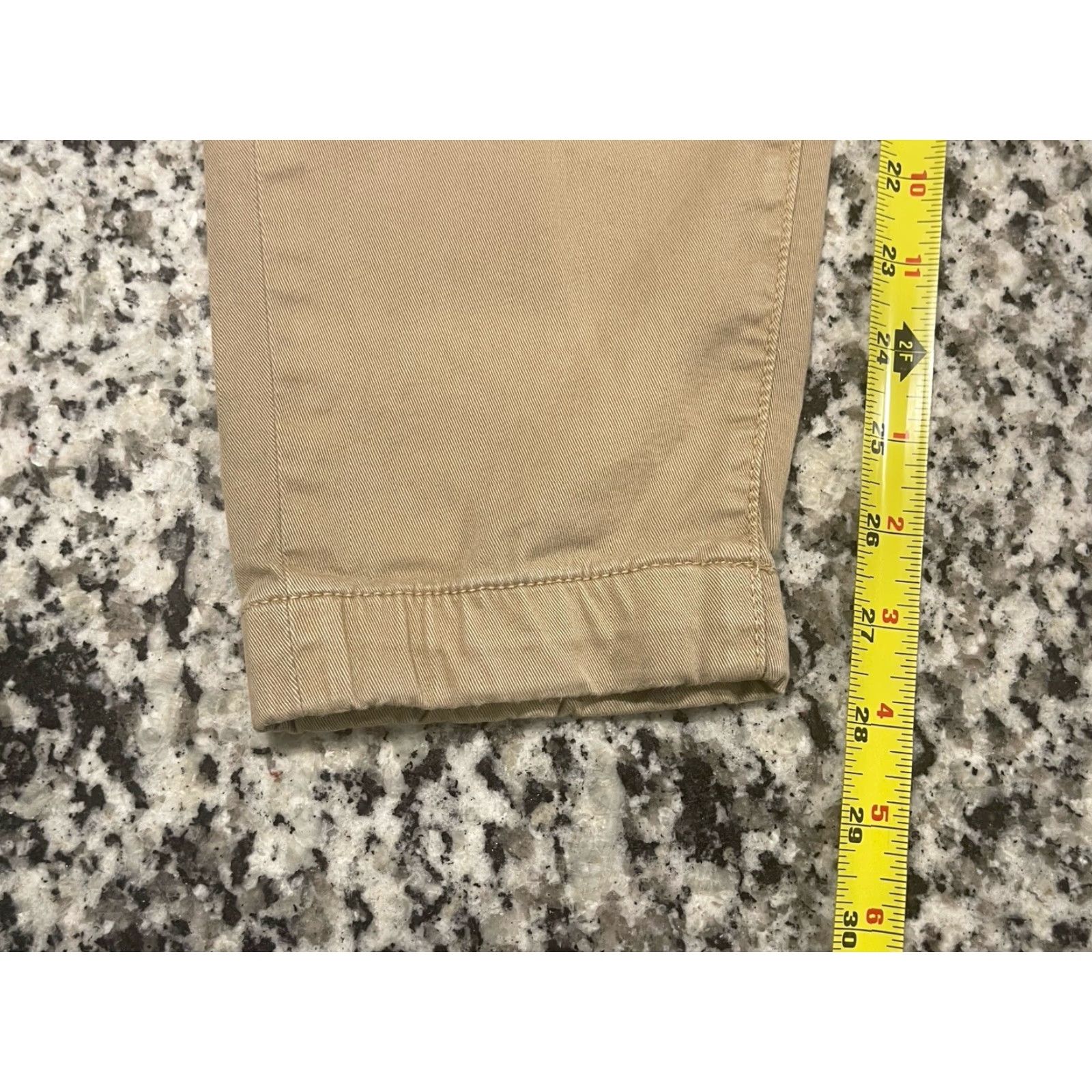 Marine Layer Marine Layer Pants Mens Medium Khaki Saturday Joggers Athletic Fit Drawstring Size US 31 - 2 Thumbnail
