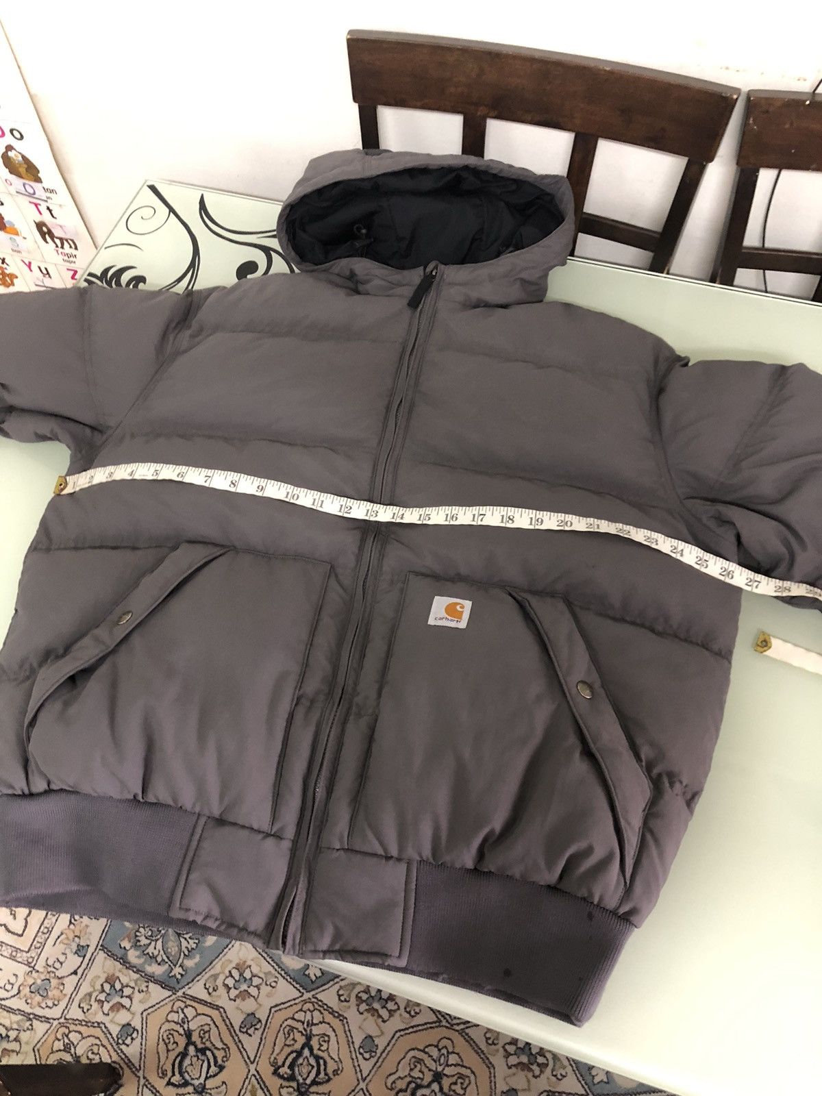 Carhartt Rare❗️Carhartt Puffer Winter Jacket Wt Hoodie Size US M / EU 48-50 / 2 - 22 Thumbnail