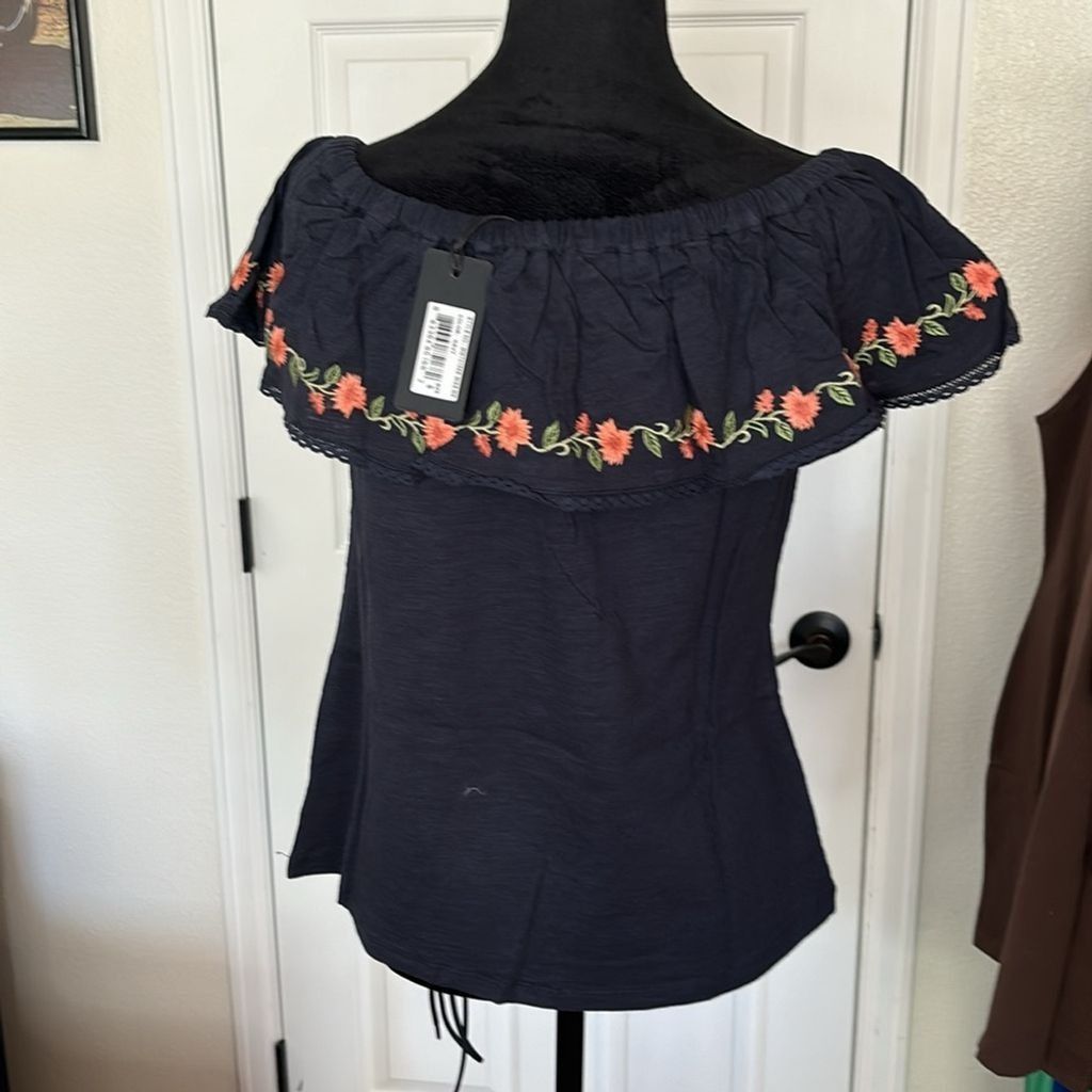 Miss Me Miss me off the shoulder embroidered top Size S / US 4 / IT 40 - 2 Thumbnail