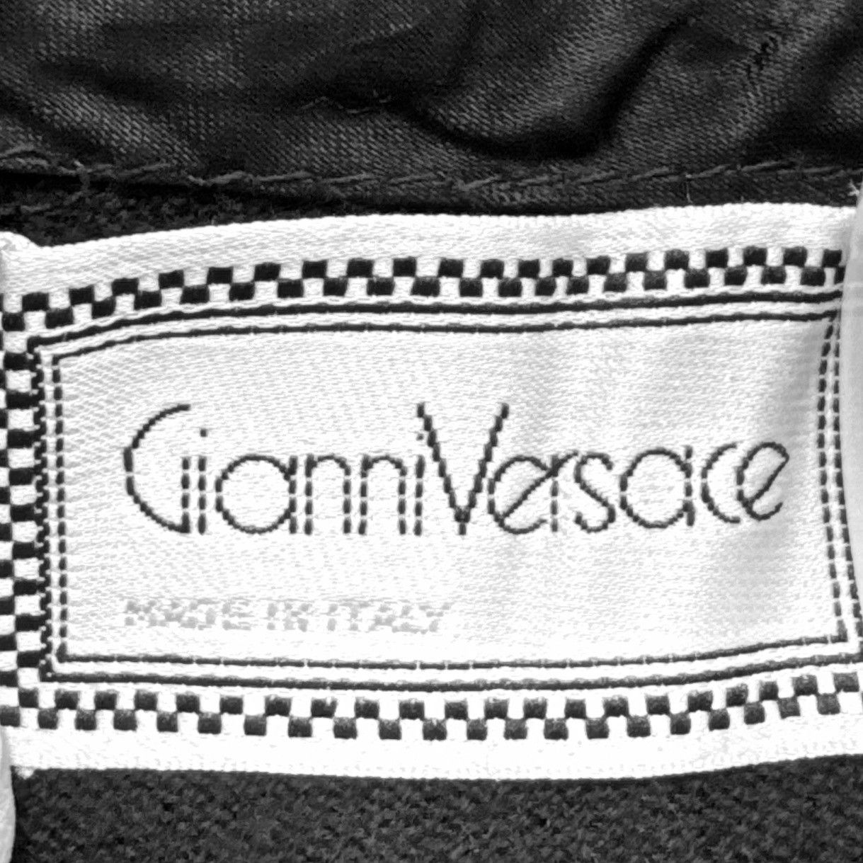 Versace Runway Gianni Versace black wool jumper sweater Size S / US 4 / IT 40 - 3 Thumbnail
