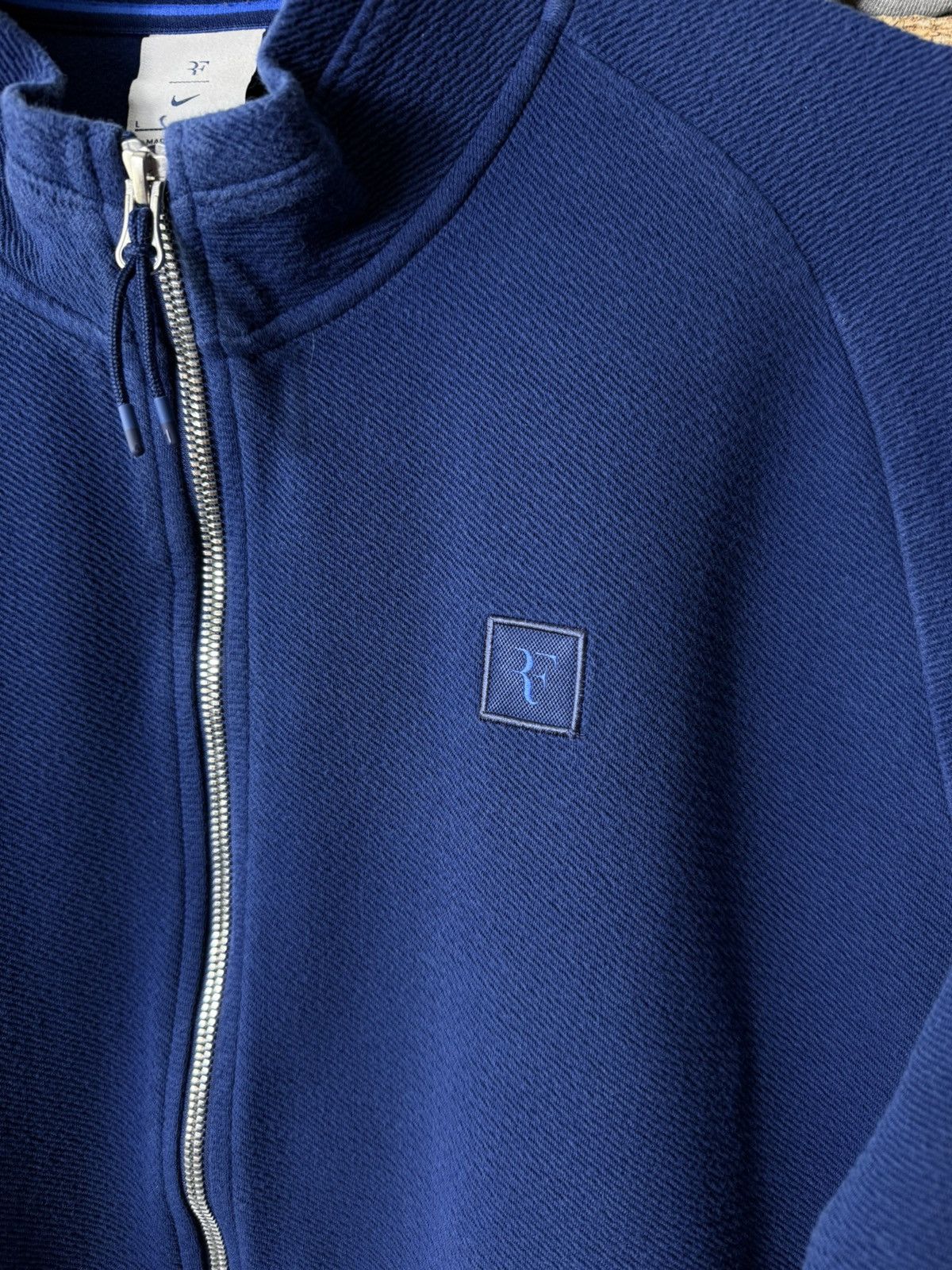 Nike Nike Roger Federer RF Tennis Track Jacket Full Zip Blue L Size US L / EU 52-54 / 3 - 4 Thumbnail